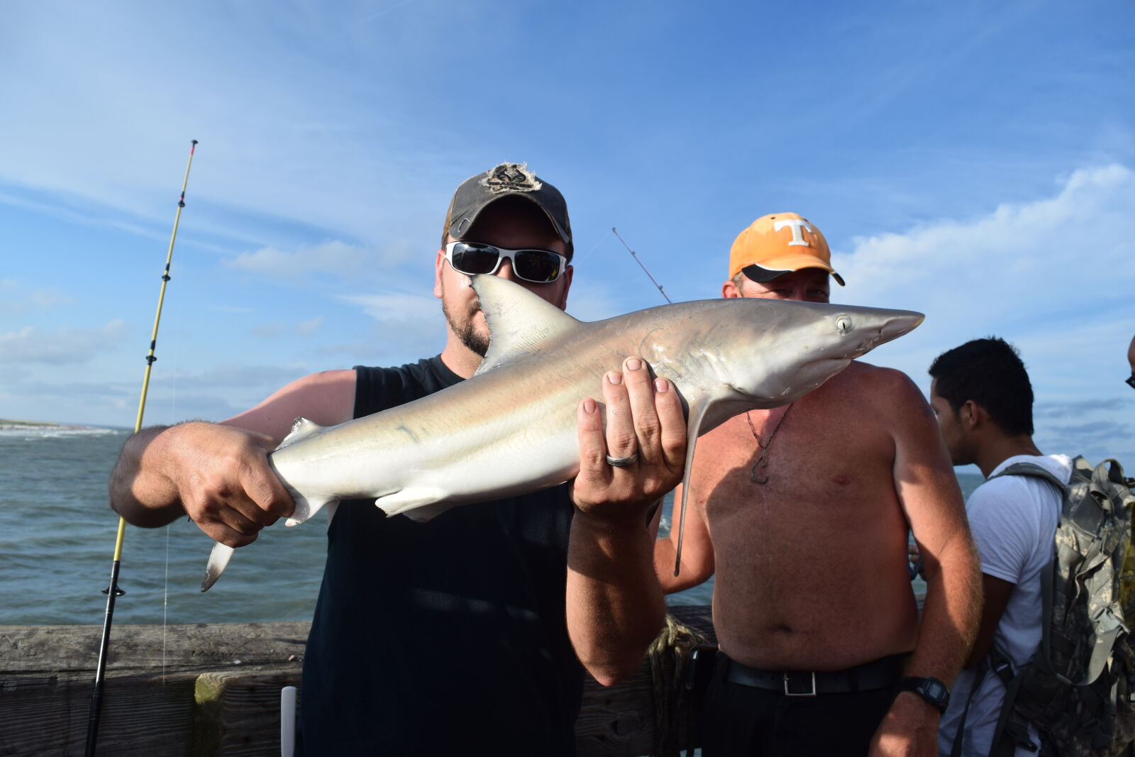 Nikon D3300 sample photo. Fishing, fishing, shark, tybee photography