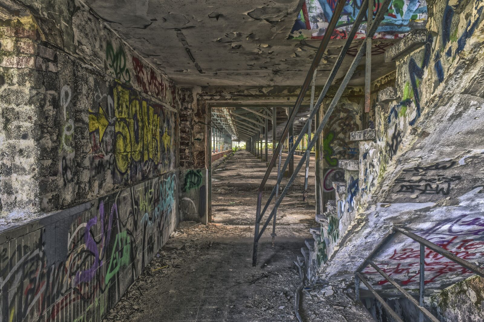 Nikon D3300 sample photo. Lost places, hall, pforphoto photography