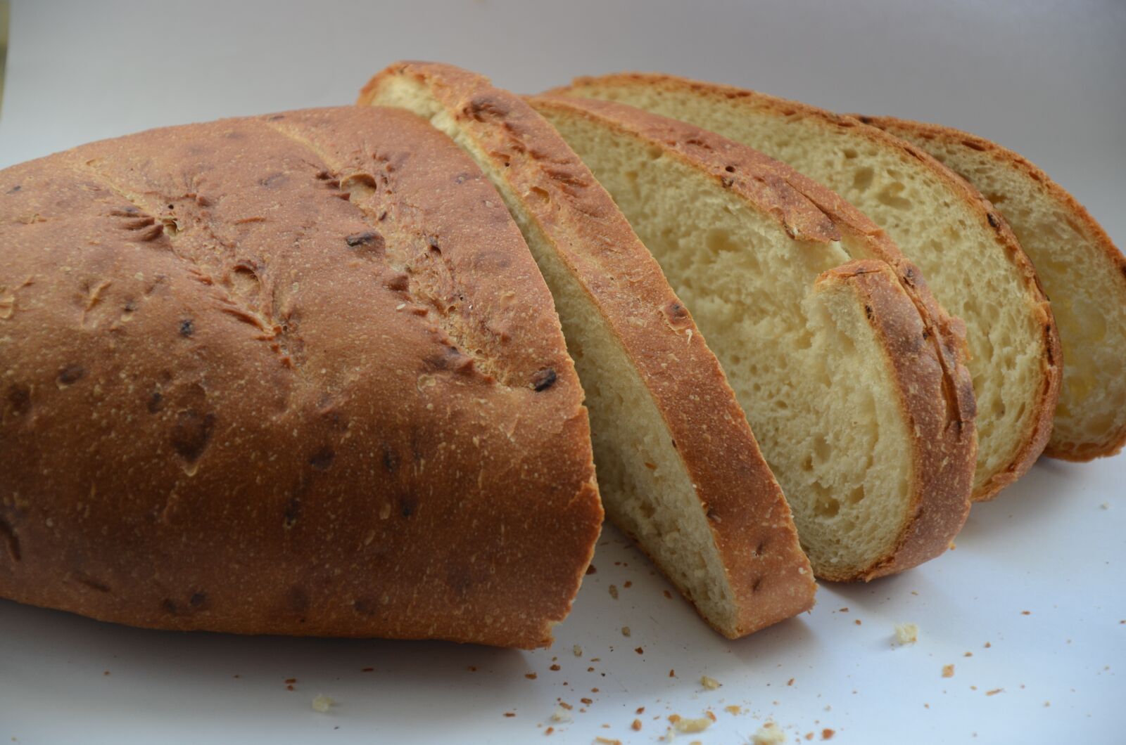 Nikon D7000 sample photo. Bread, loaf, food photography