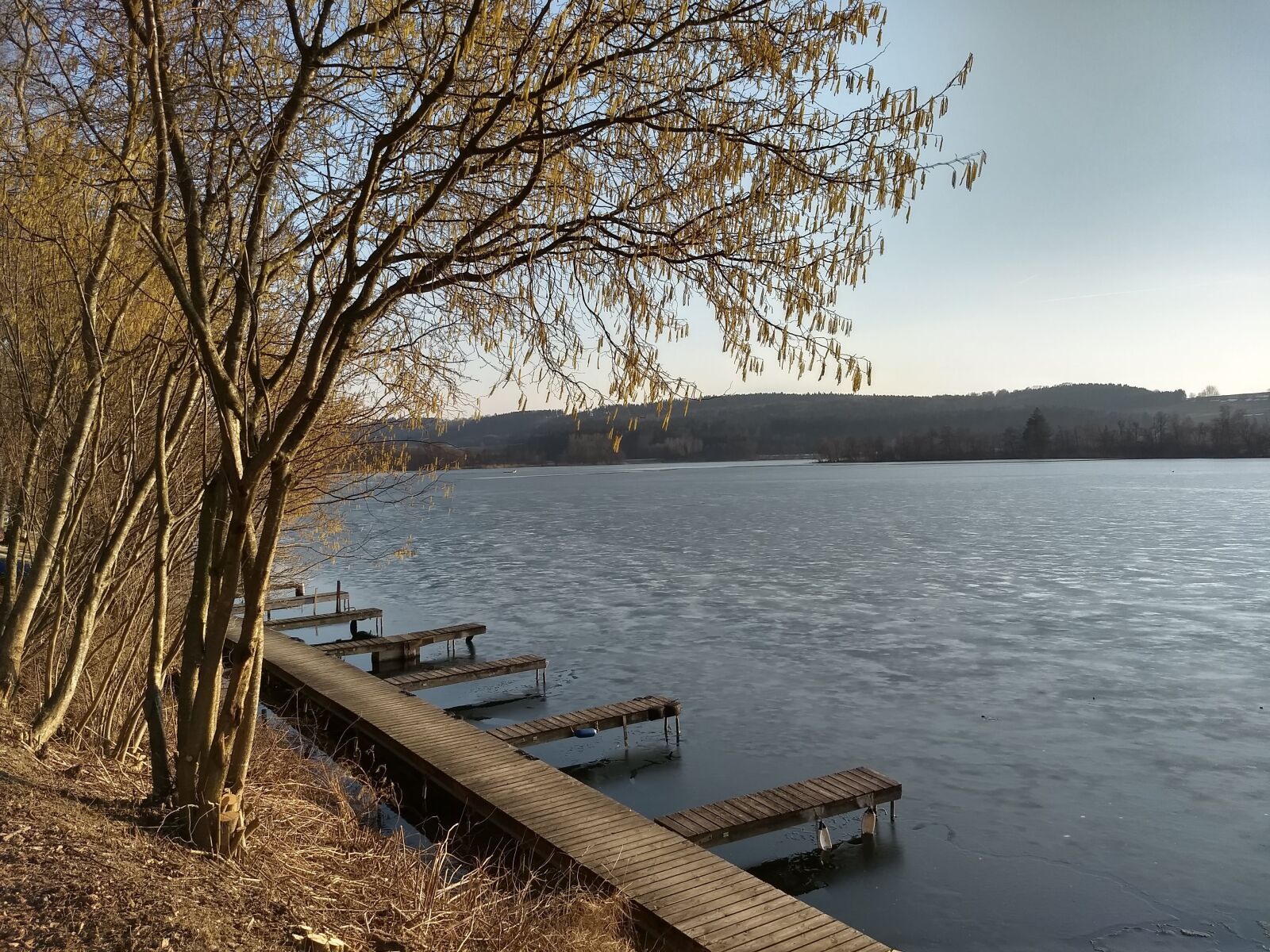 Motorola Moto G (5) Plus sample photo. Lake, autumn, panorama photography