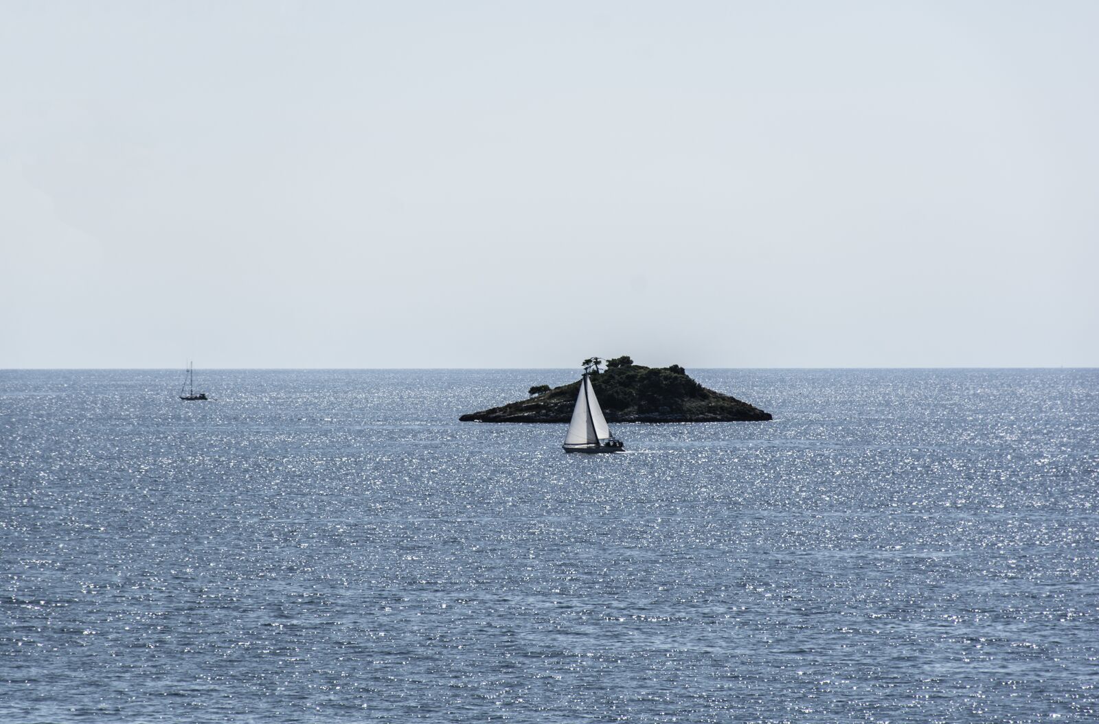 Nikon D7100 sample photo. Sea, boat, vela photography