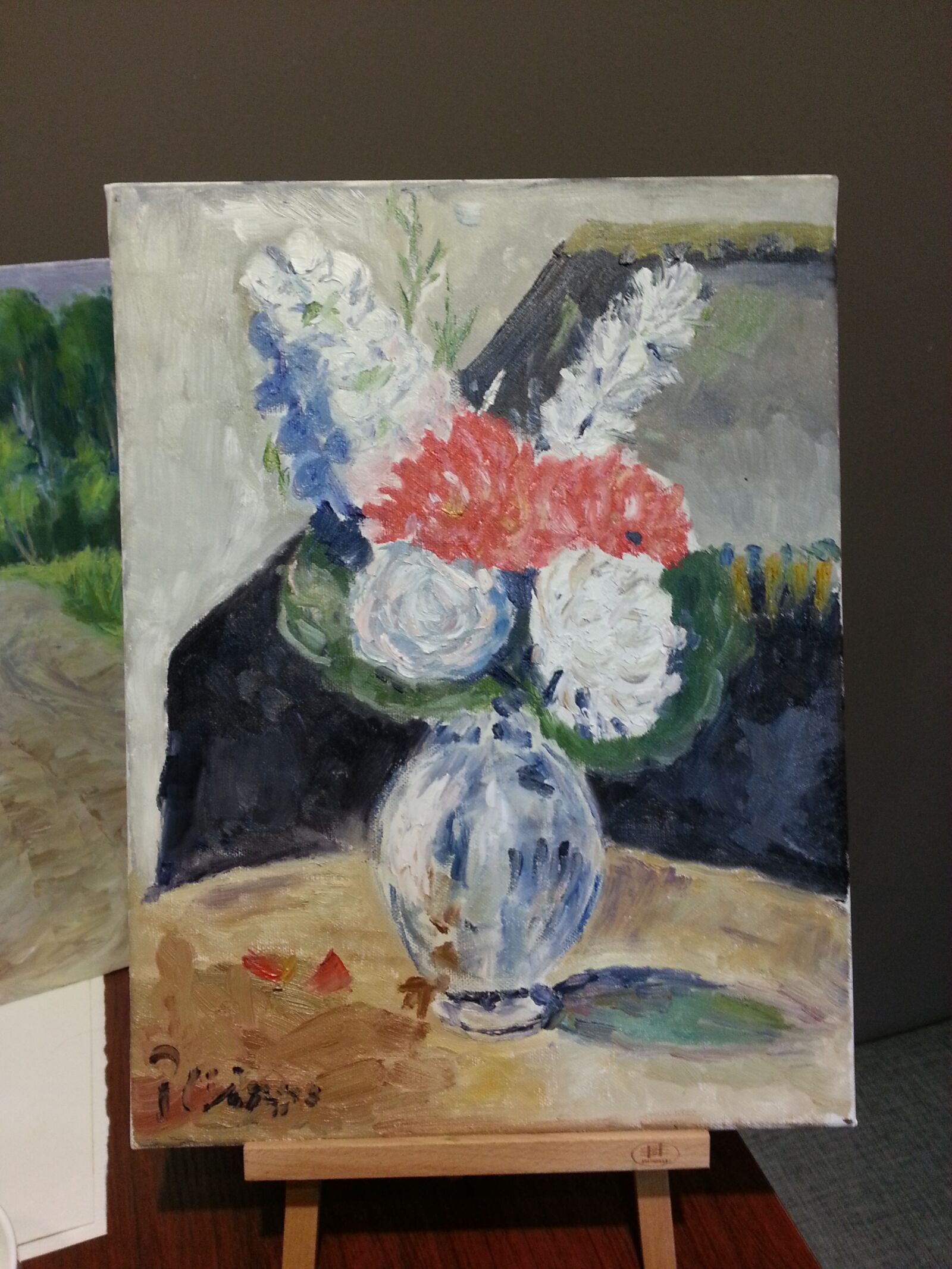Samsung Galaxy S3 sample photo. Oil painting, painting, creation photography