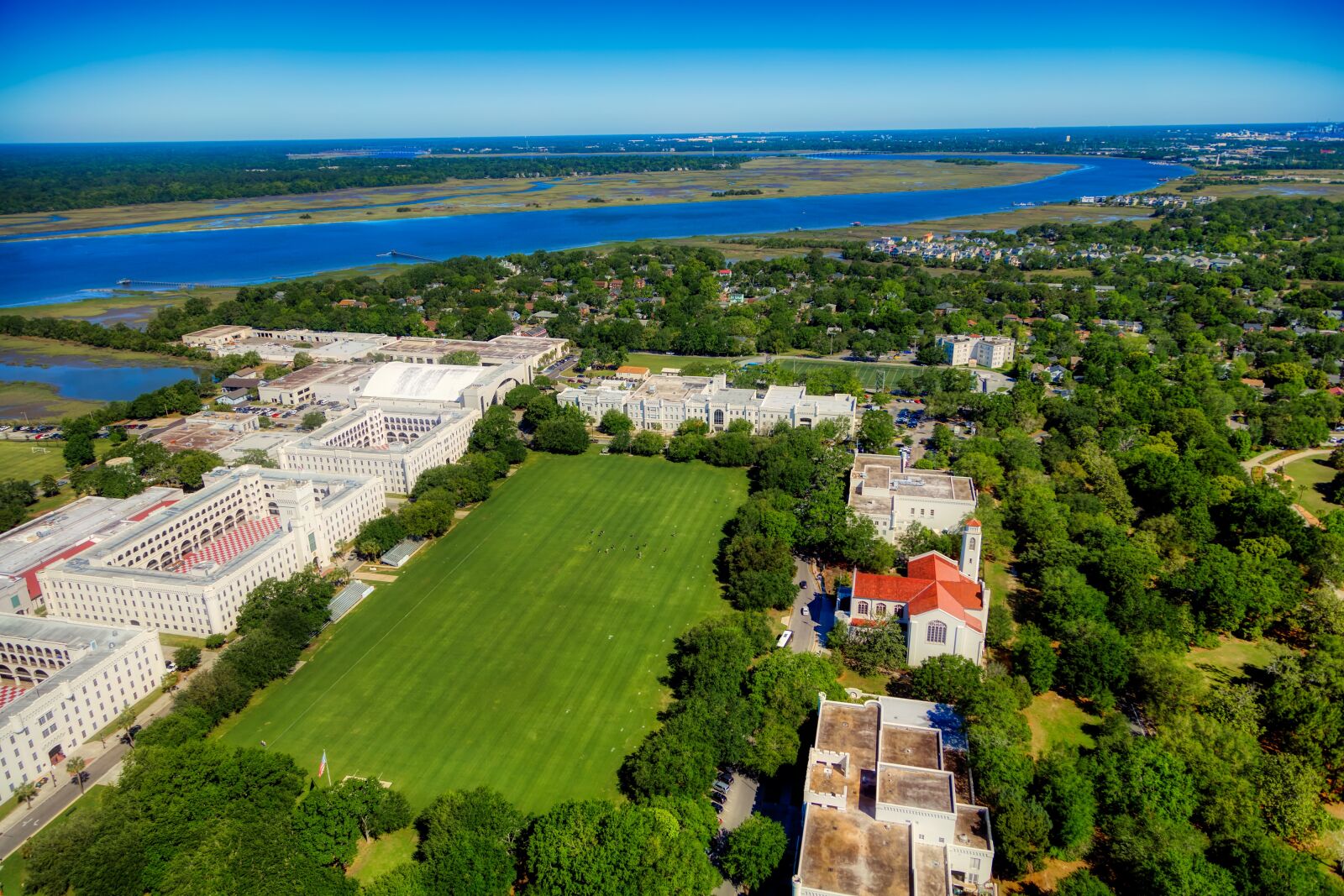 Canon EOS 5DS R sample photo. The citadel, military academy photography