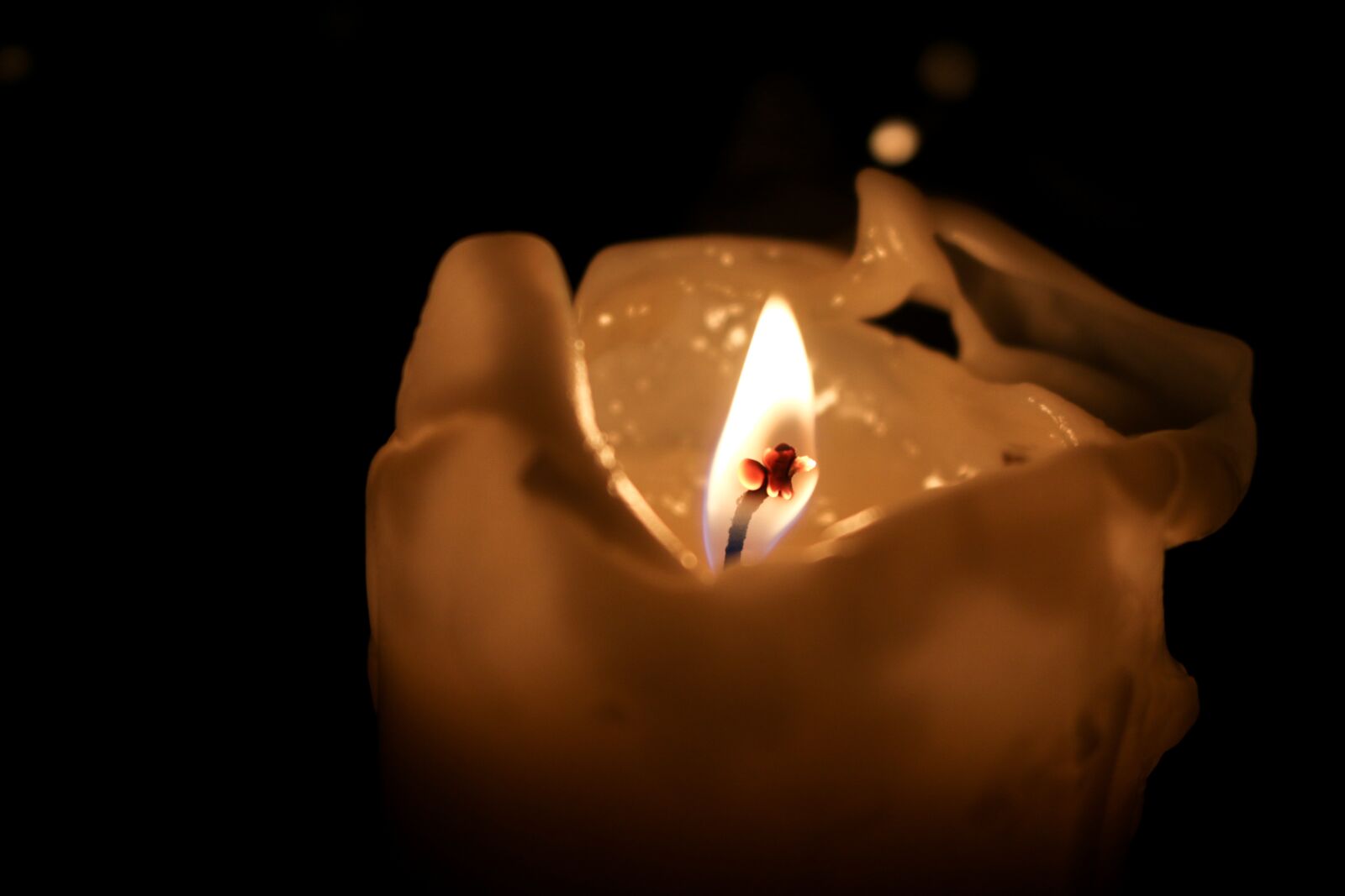 Canon EOS 70D sample photo. Candle, wick, candle wick photography