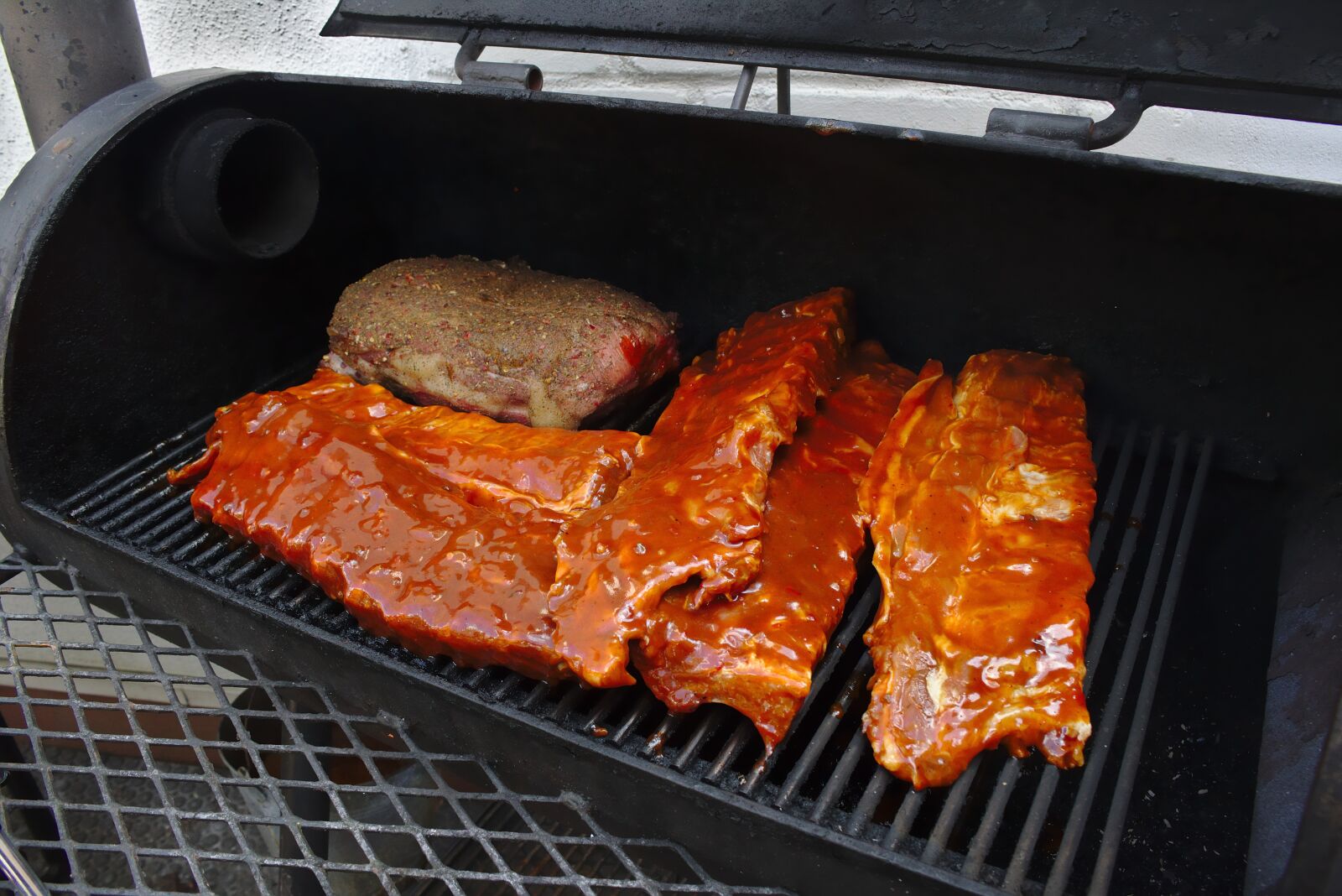 Canon EOS 750D (EOS Rebel T6i / EOS Kiss X8i) sample photo. Grill, barbecue, ribs photography