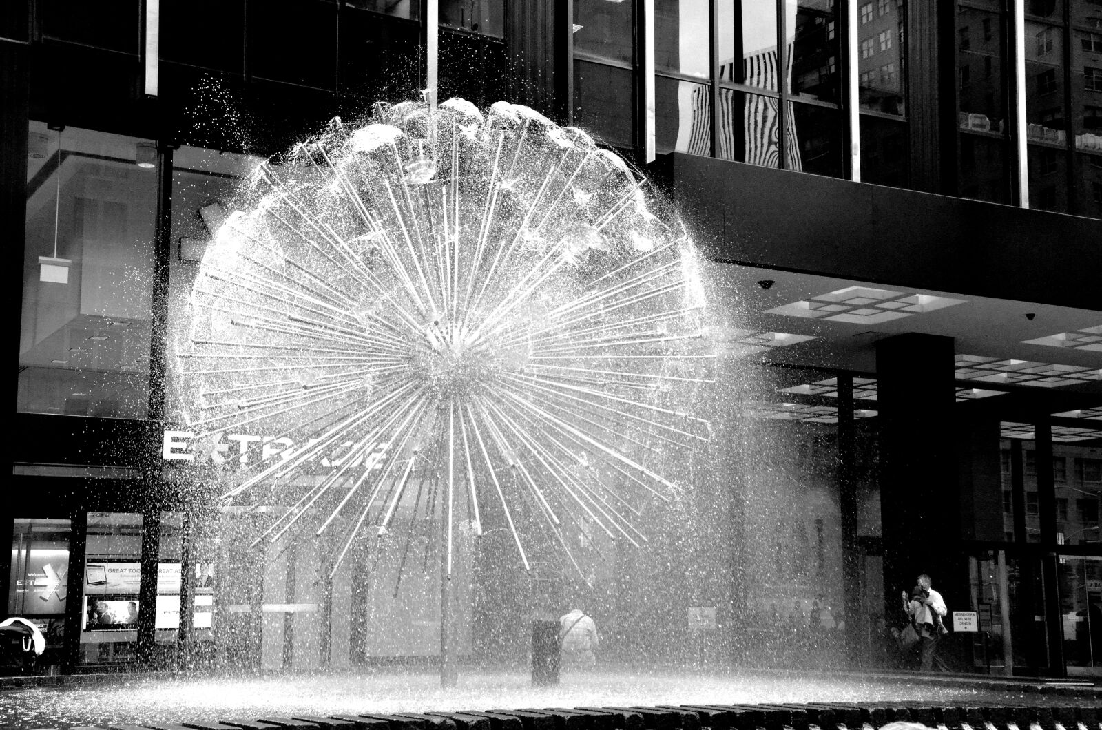 Nikon D7000 sample photo. Fountain, water, building photography