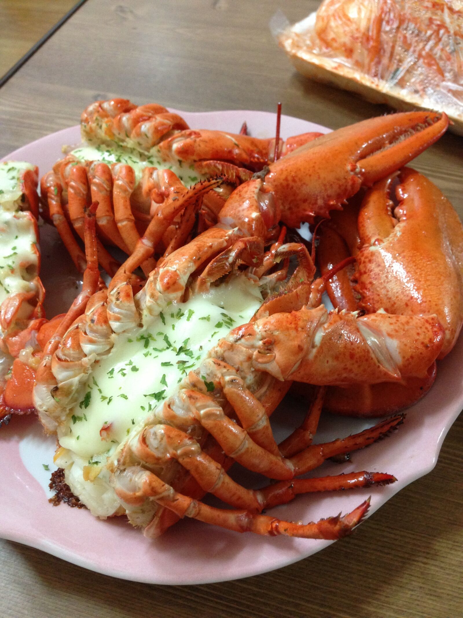 Apple iPhone 5 sample photo. Food, lobster, cooking photography