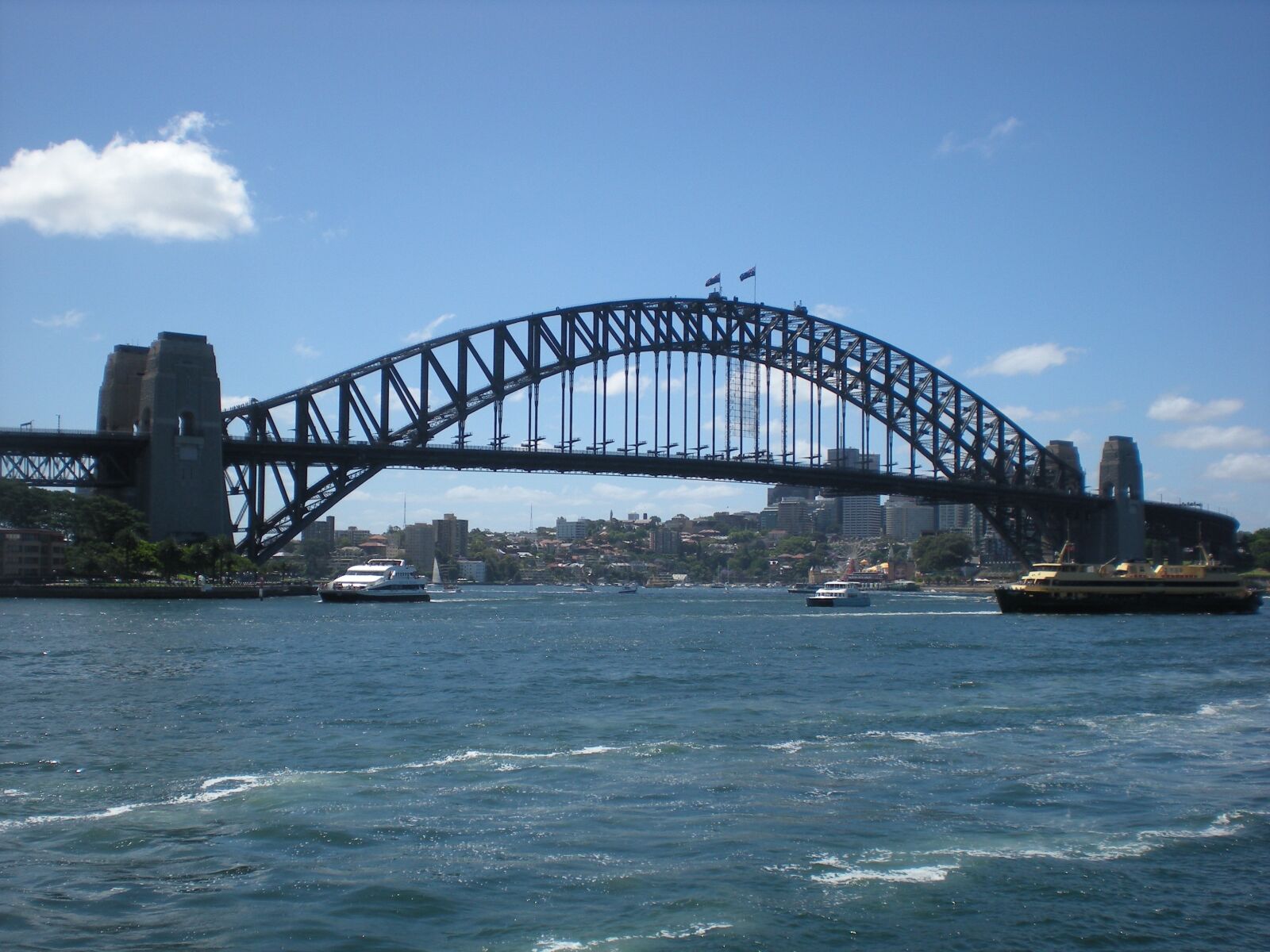 Nikon Coolpix S210 sample photo. Sydney, harbour, bridge photography