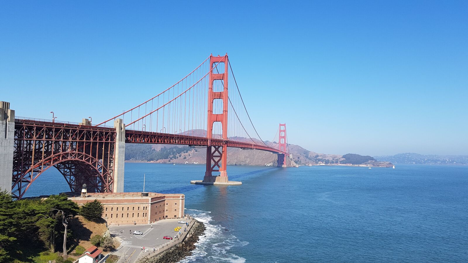 Samsung SM-G955F sample photo. San francisco, puente, bridge photography