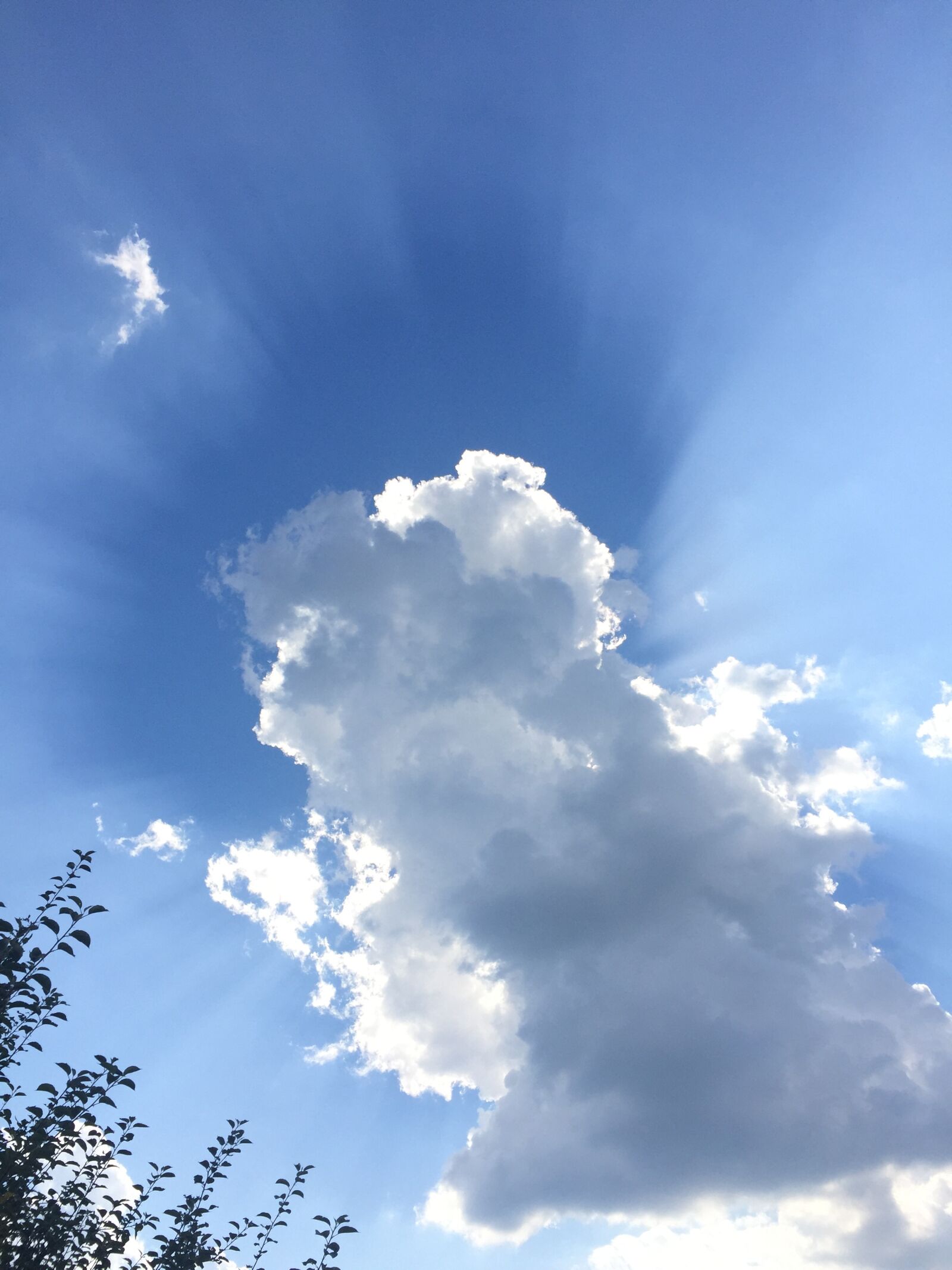 Apple iPhone 6 sample photo. Sky, clouds, sunbeam photography