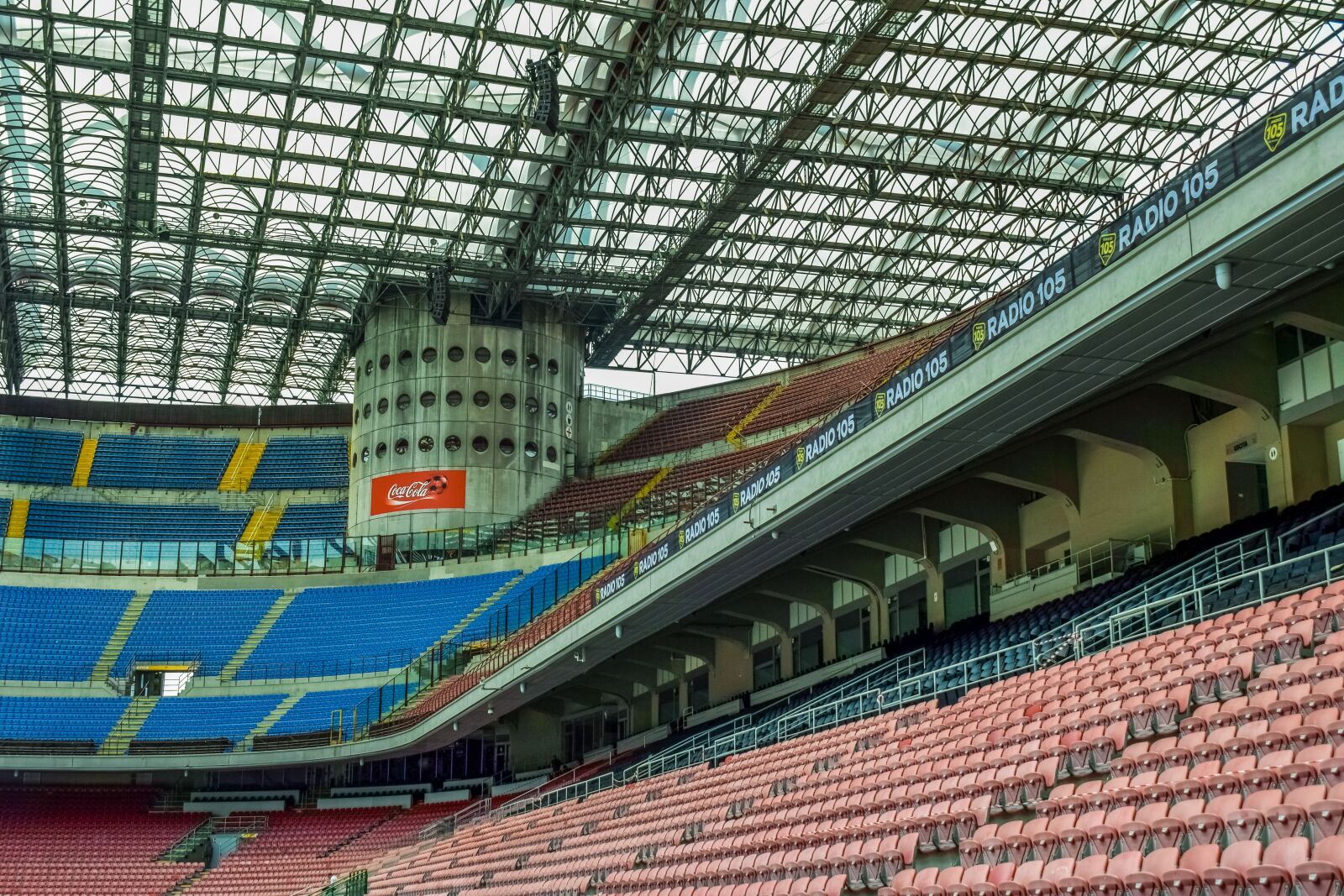 Nikon D3300 sample photo. Stands, stadium, architecture photography