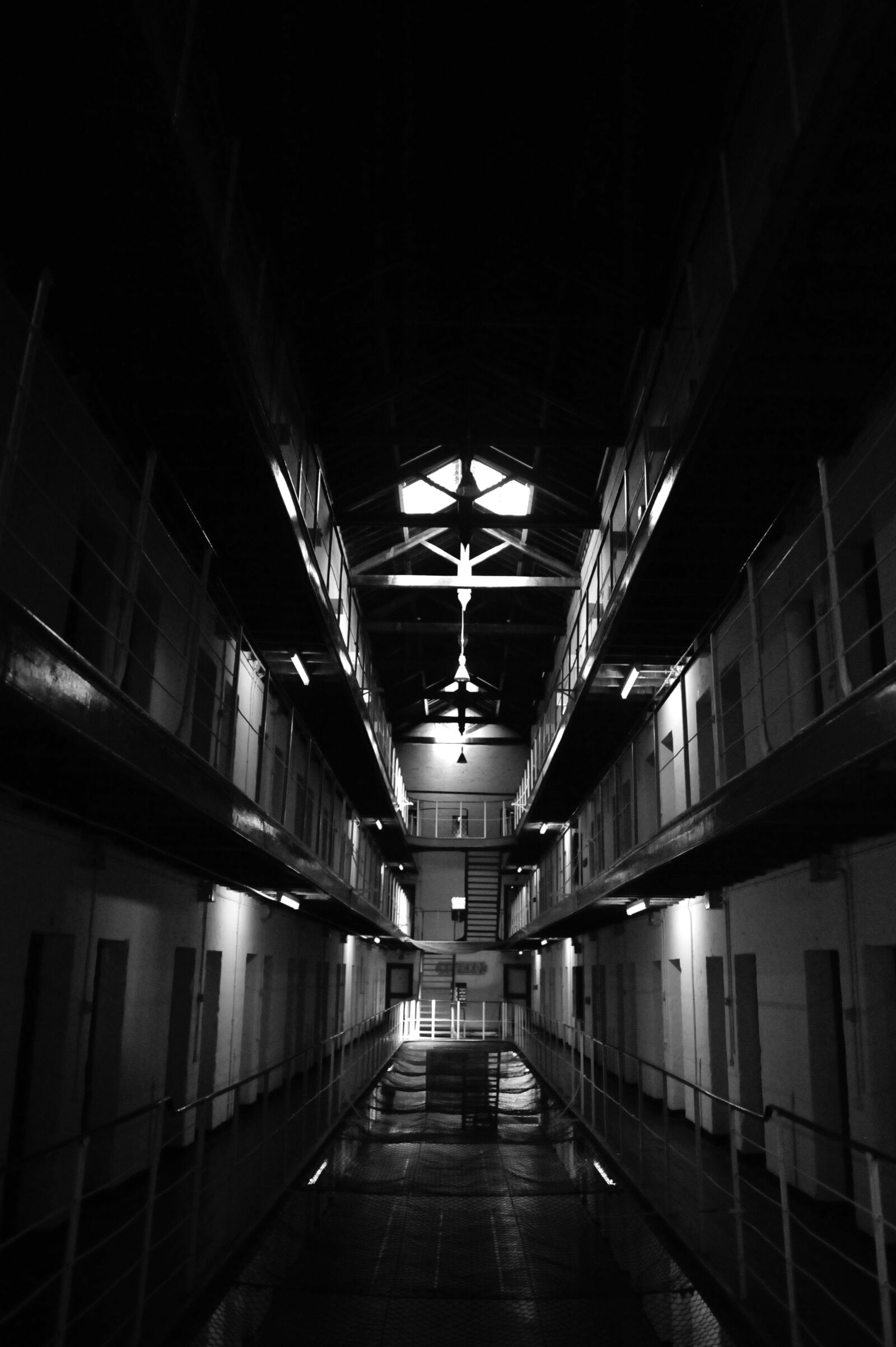 Nikon D700 sample photo. Fremantle, prison, black and photography