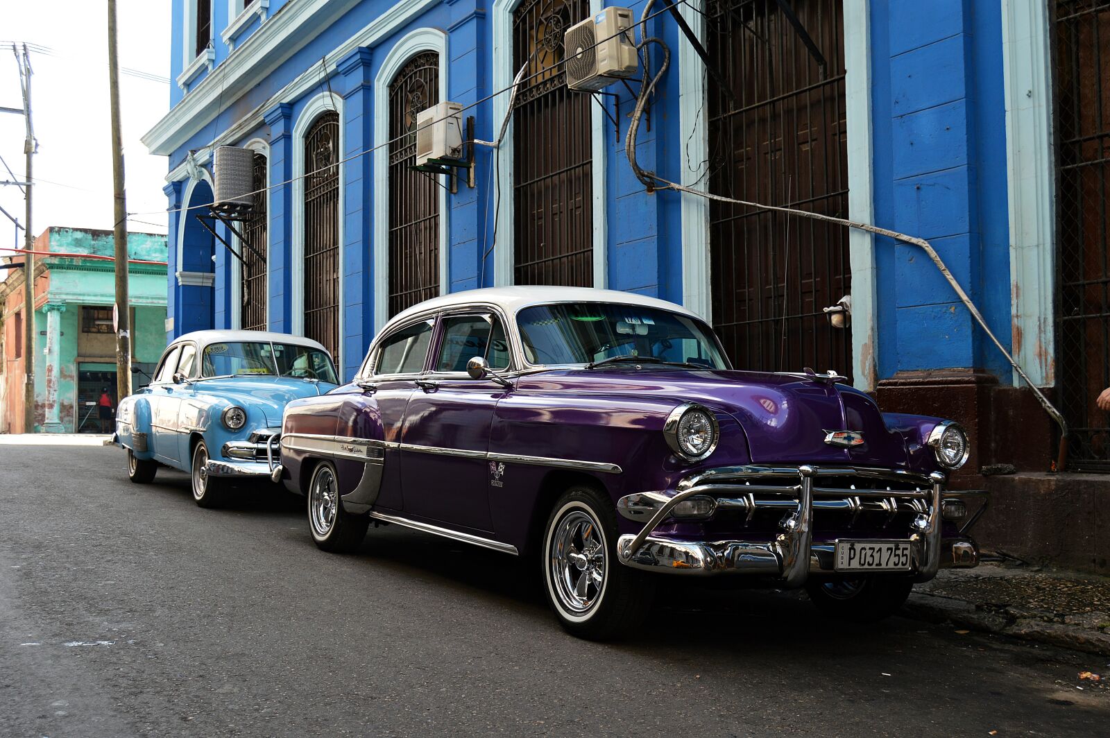 Nikon D3200 sample photo. Cuba, chrome, auto photography