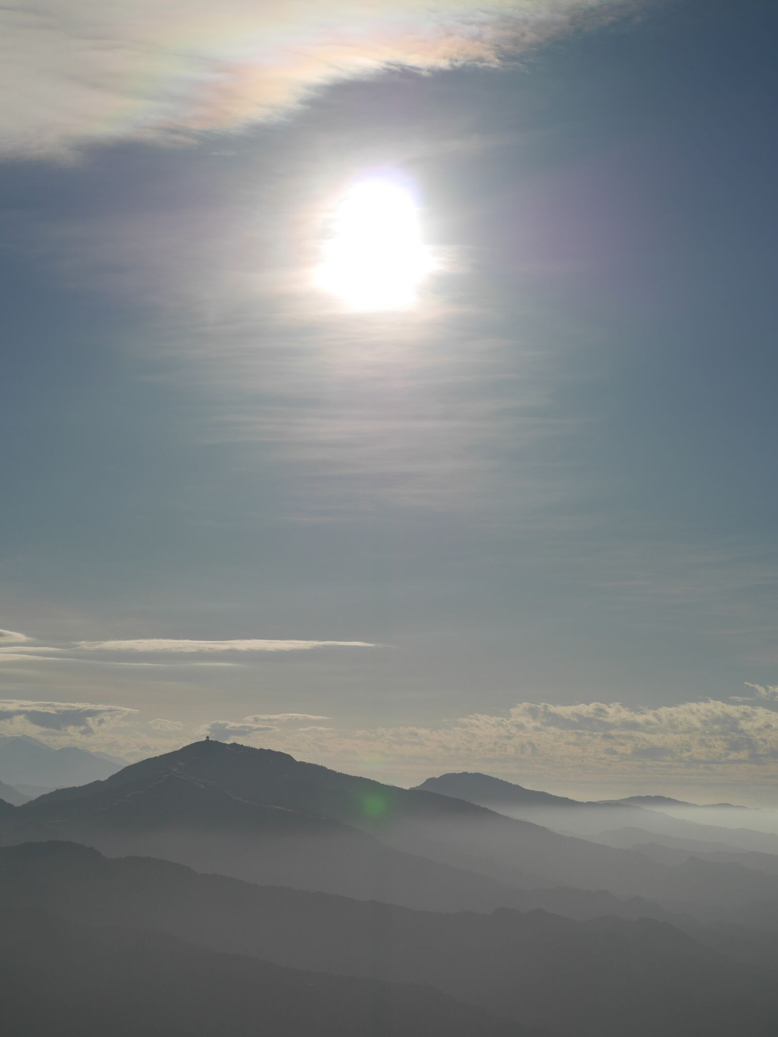 Panasonic Lumix DMC-GX7 sample photo. Mountains, sky, sun photography