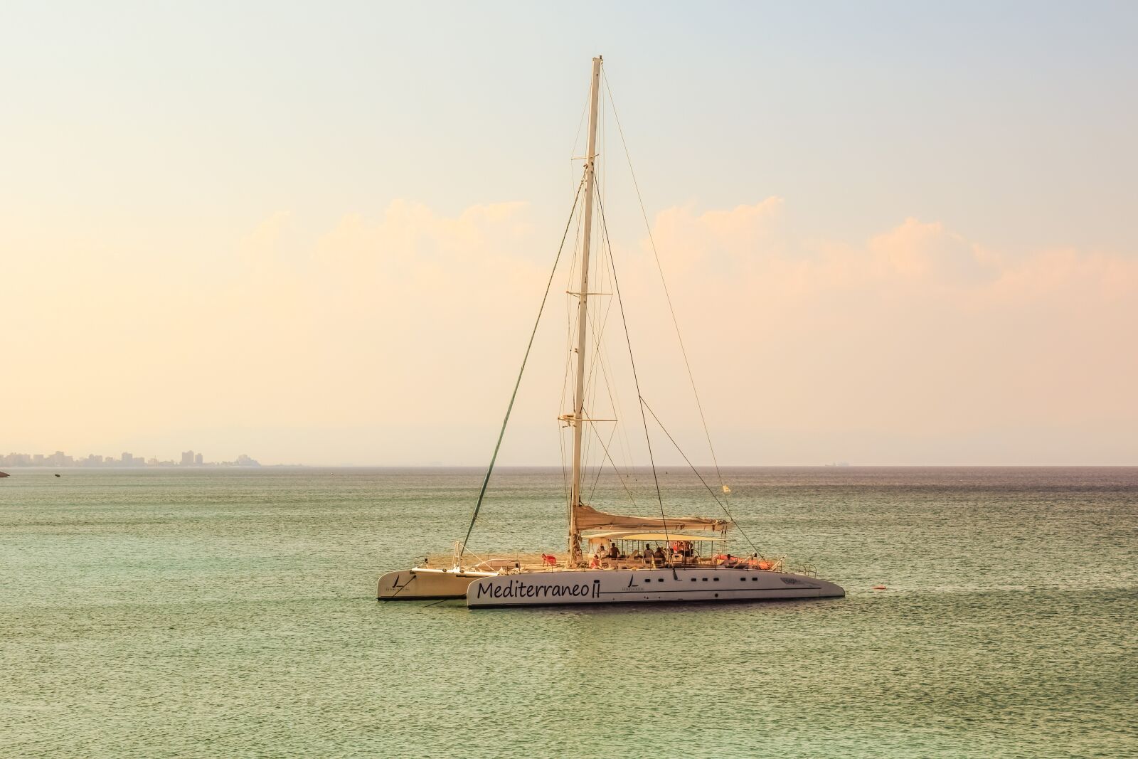Nikon D3300 sample photo. Catamaran, sea, afternoon photography