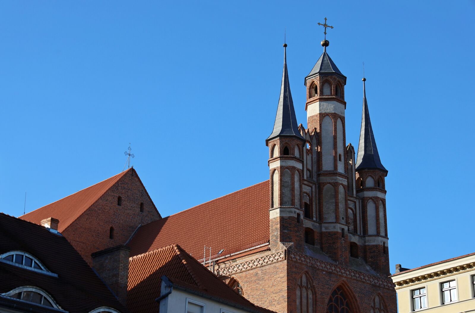 Canon EOS RP + Canon RF 24-105mm F4L IS USM sample photo. Toruń, gothic, church photography
