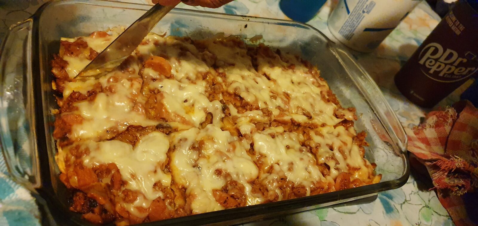 Samsung Galaxy S10e sample photo. Lasagna, tijuana, mexico photography
