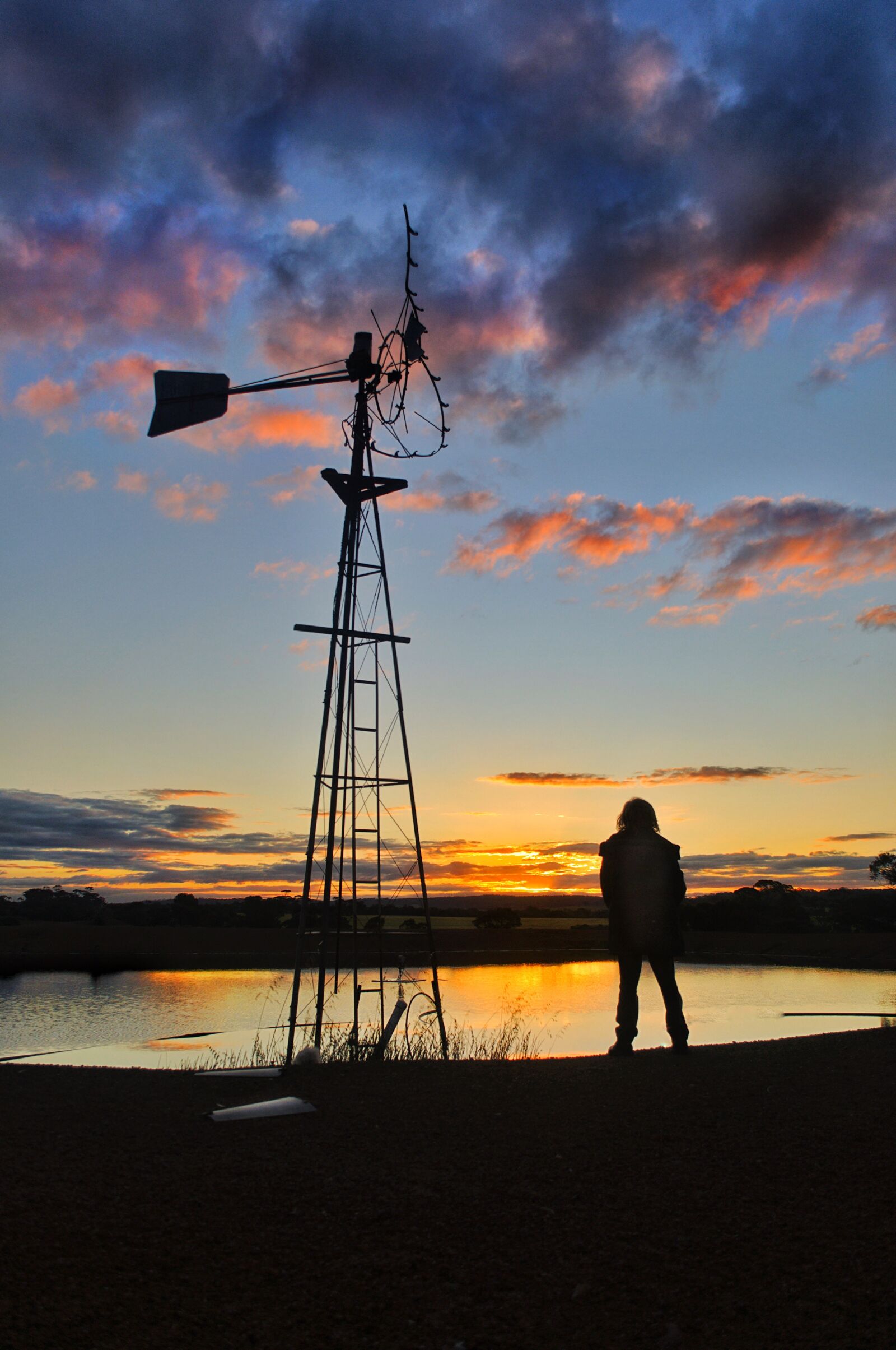 Nikon D90 sample photo. Sunset, clouds, sky photography