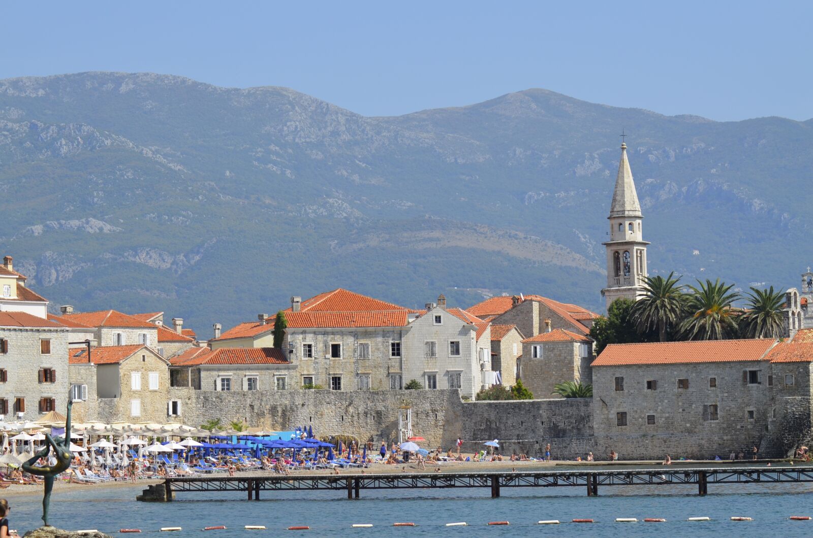 Nikon D5100 sample photo. Montenegro, budva, sea photography