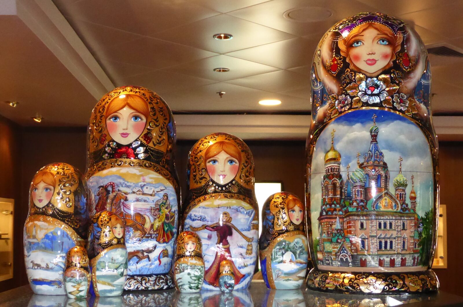 Panasonic Lumix DMC-ZS30 (Lumix DMC-TZ40) sample photo. Dolls, russia, women photography