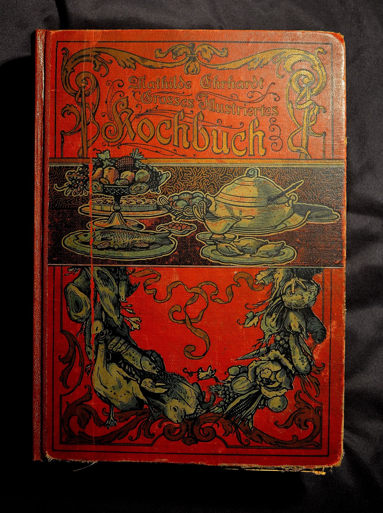 Nikon D5100 sample photo. Antiquariat, old cookbook, antiquarian photography