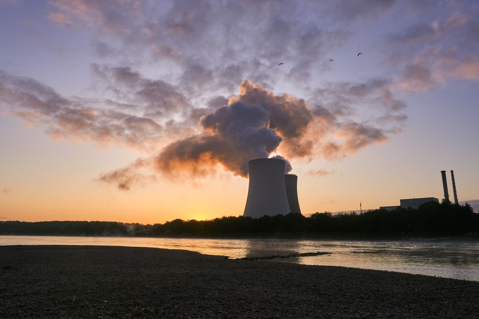 Sony a6400 sample photo. Nuclear power plant, cooling photography