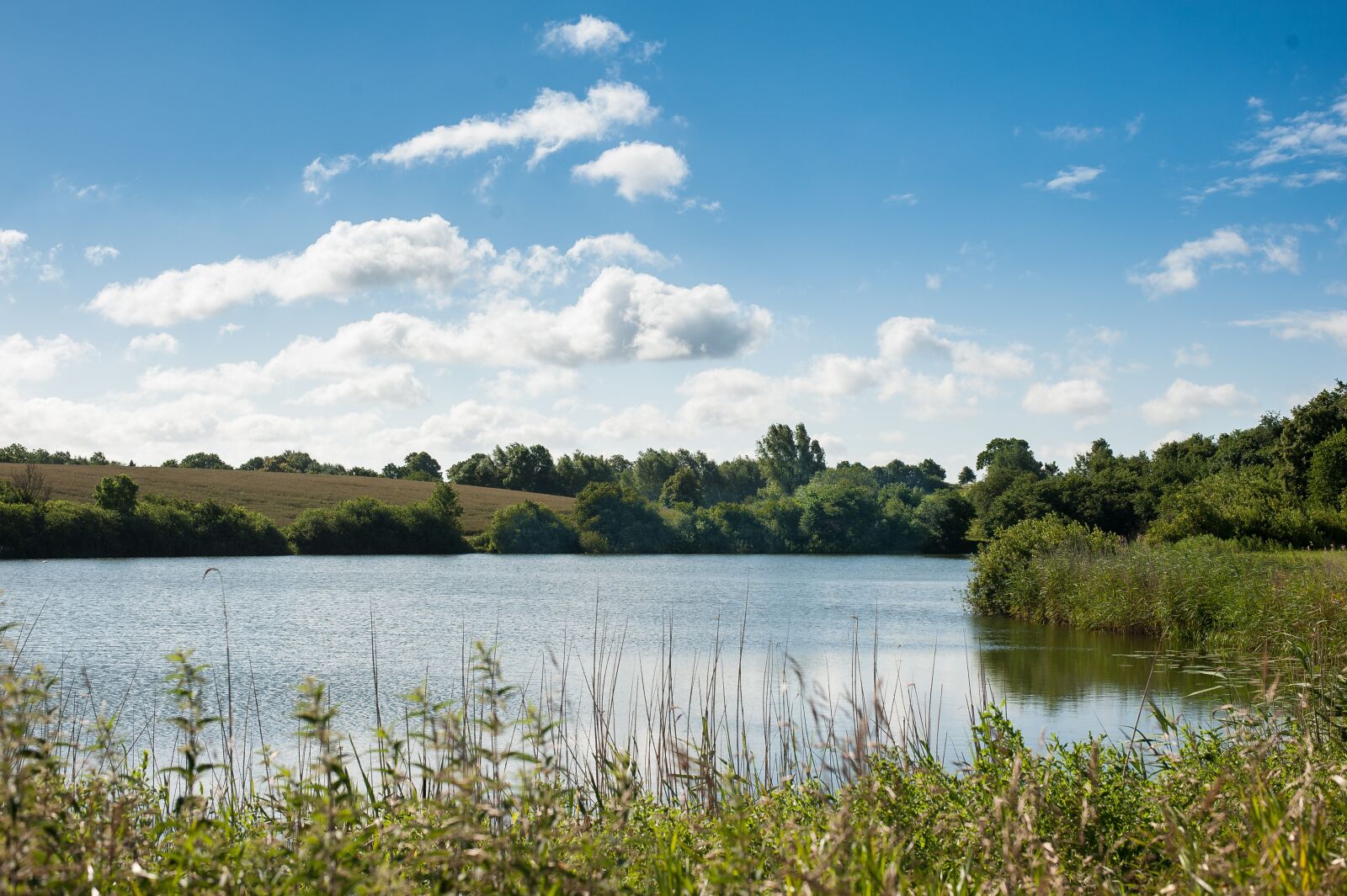 Nikon D700 sample photo. Sky, clouds, lake photography