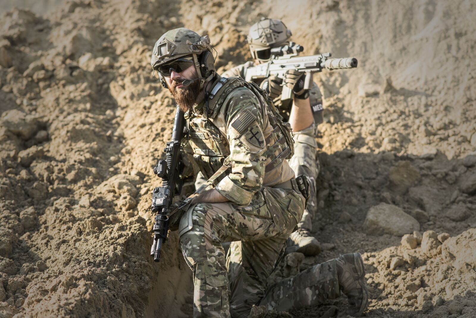 Nikon D600 sample photo. War, desert, guns photography