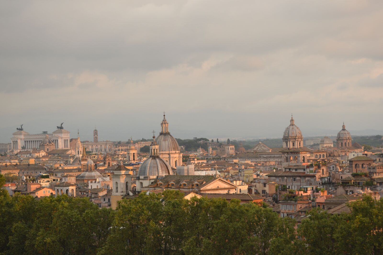 Nikon D3100 sample photo. Rome, venice square, roofs photography
