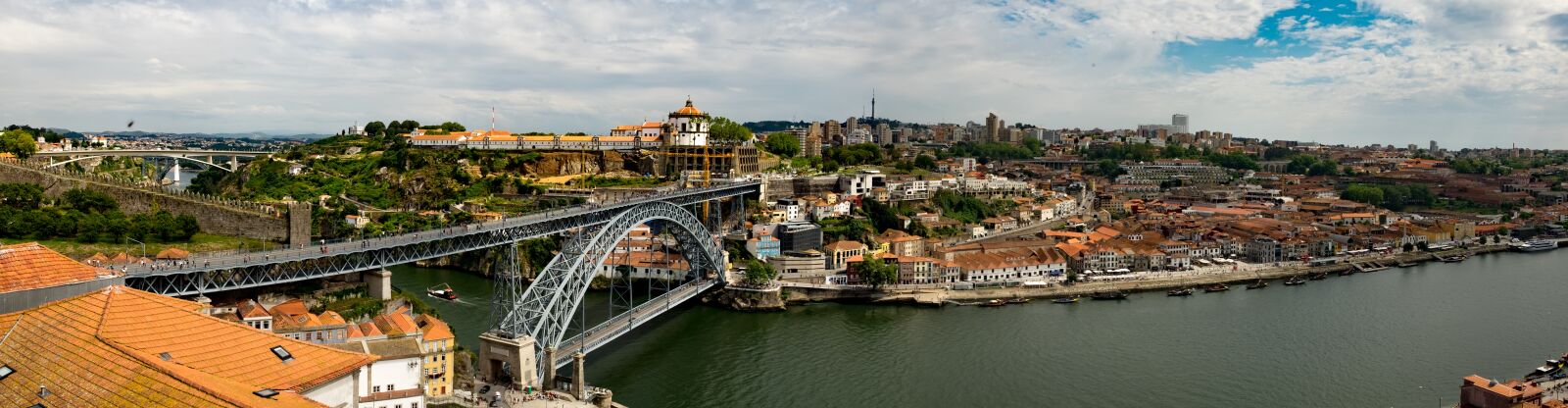 Fujifilm X-T10 sample photo. Panorama, porto, portugal photography