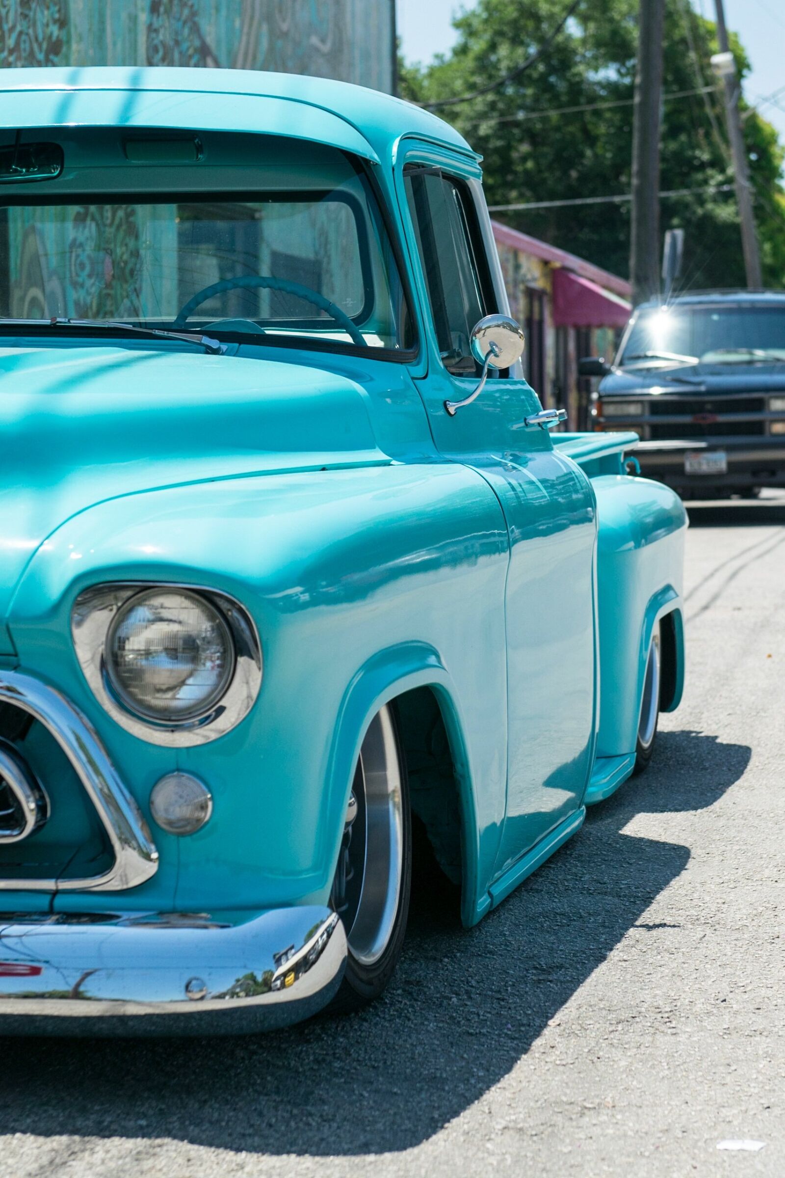 Nikon D5300 sample photo. Truck, car, blue photography