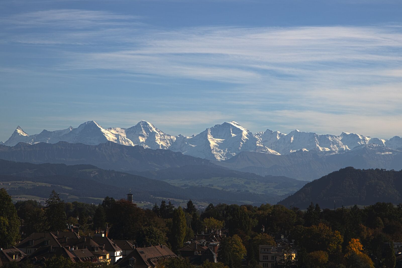 Canon EOS R sample photo. Alpine, eiger, monk photography