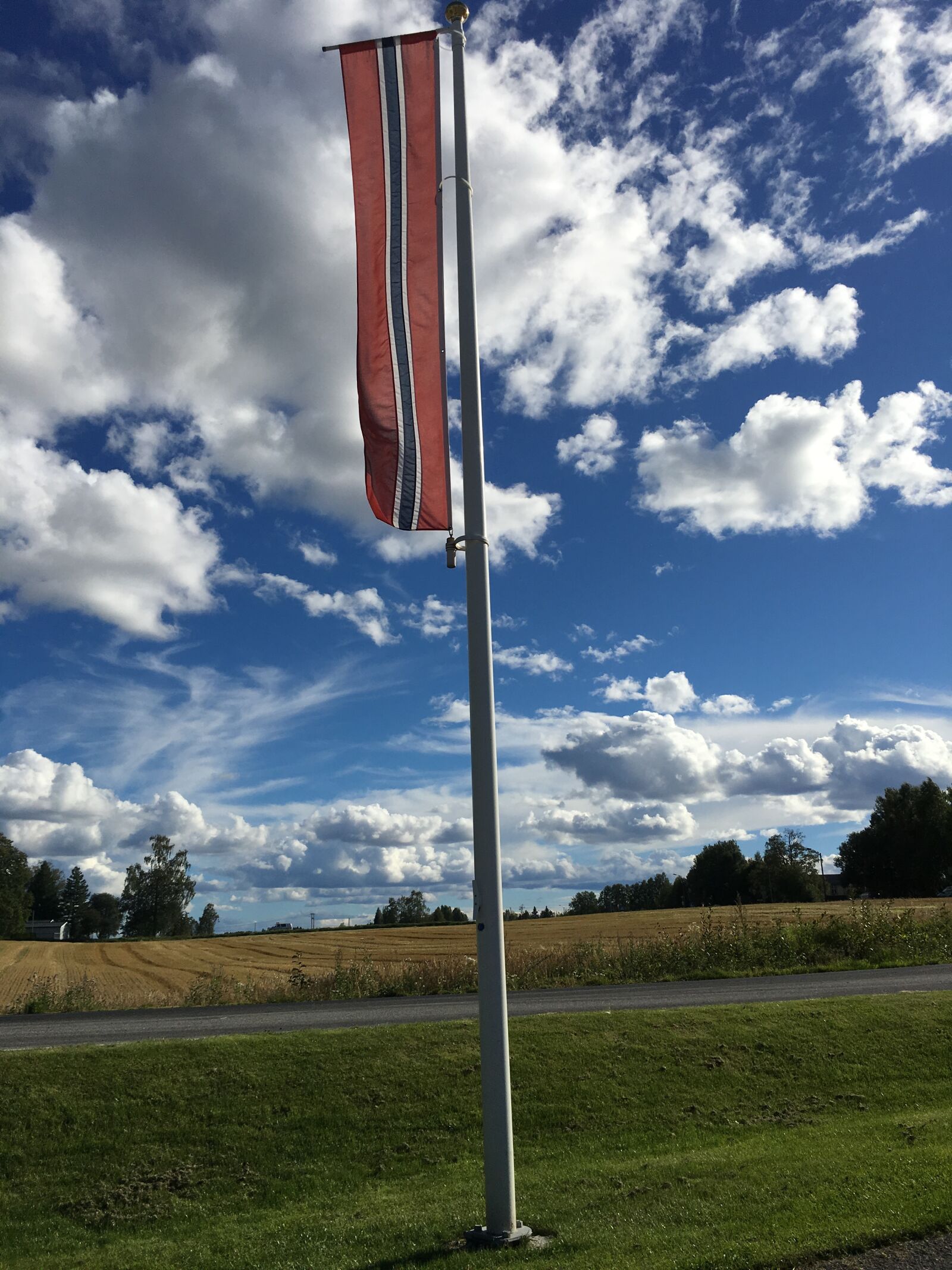 Apple iPhone 6s Plus sample photo. Flag, norwegian, norwegian flag photography