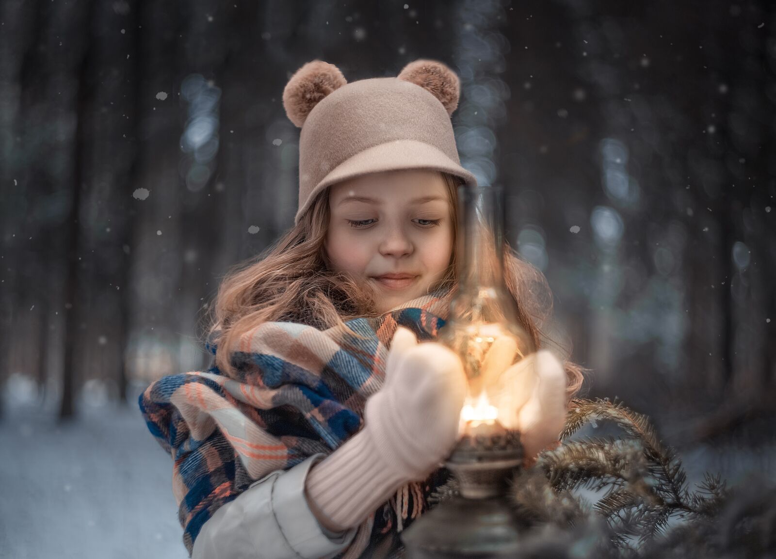 Canon EOS 6D Mark II sample photo. Girl, baby, forest photography
