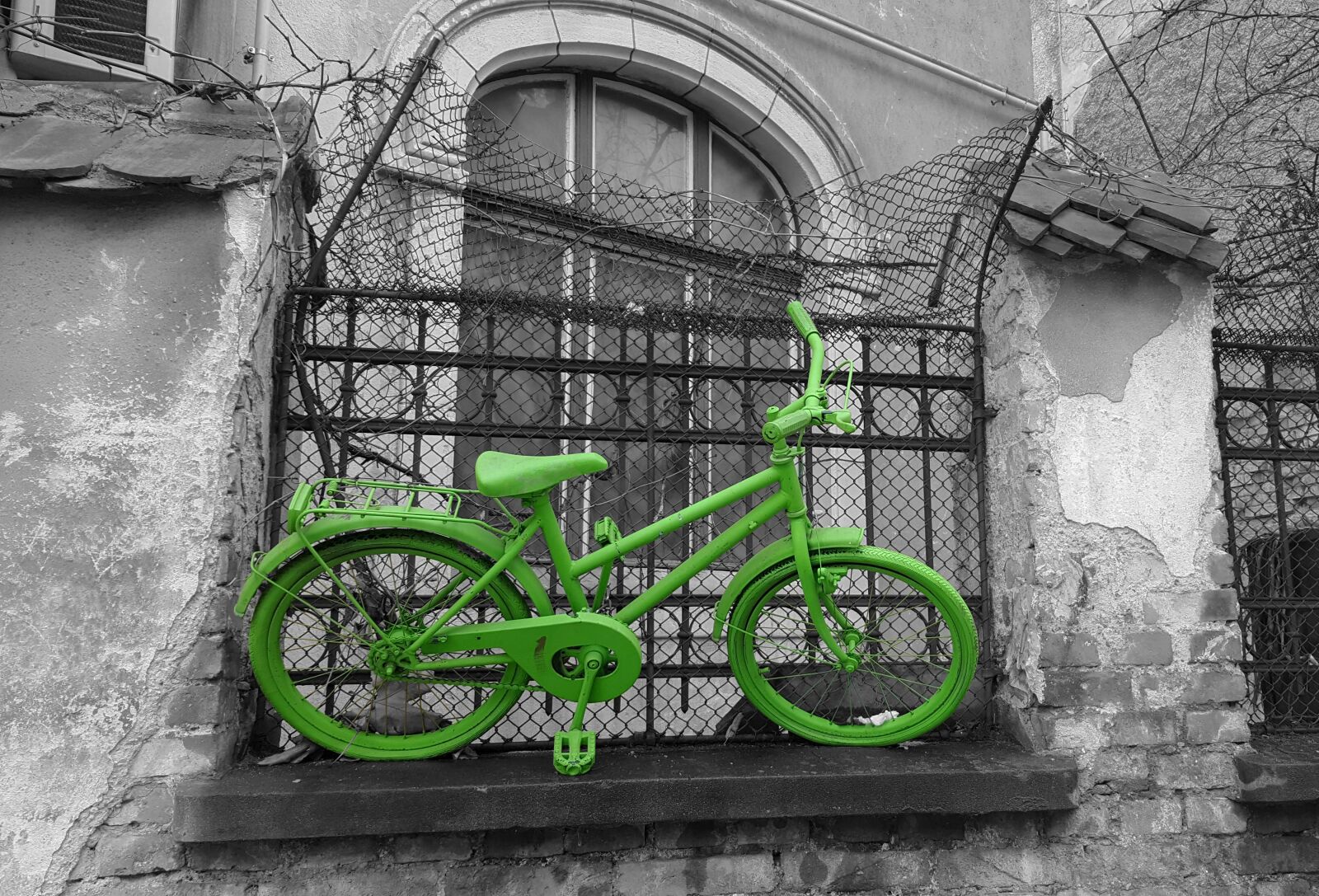 Samsung Galaxy Note5 sample photo. Vintage bike, bike, old photography
