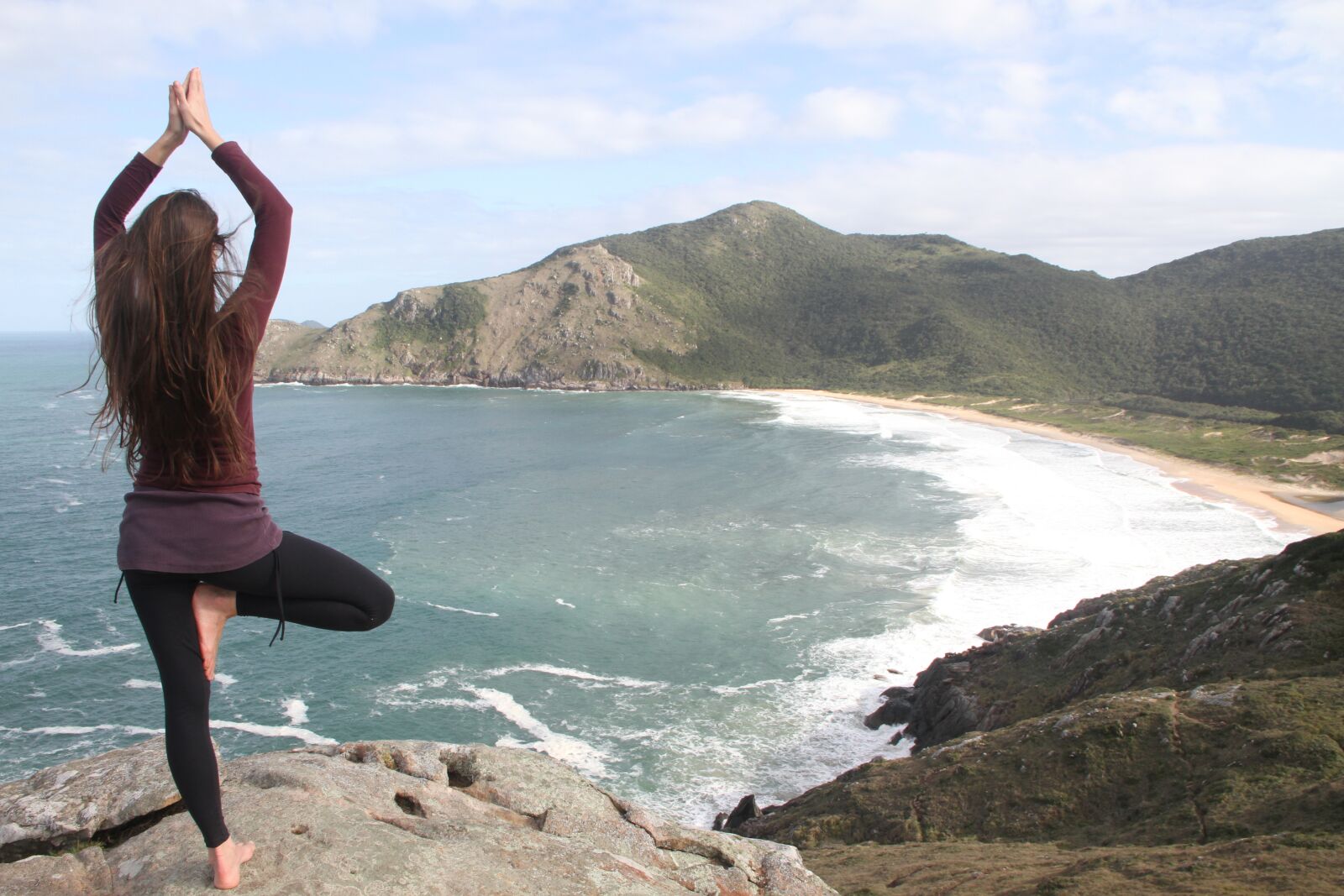 Canon EOS 7D sample photo. Yoga, beach, health photography