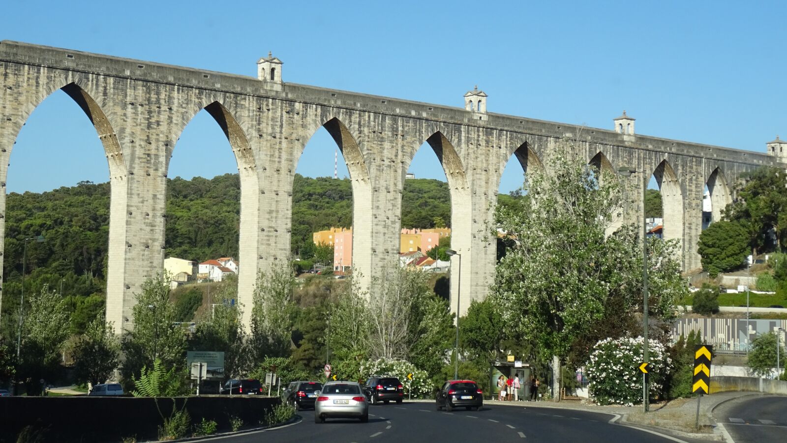 Sony DSC-HX60 sample photo. Aqueduct, architecture, history photography