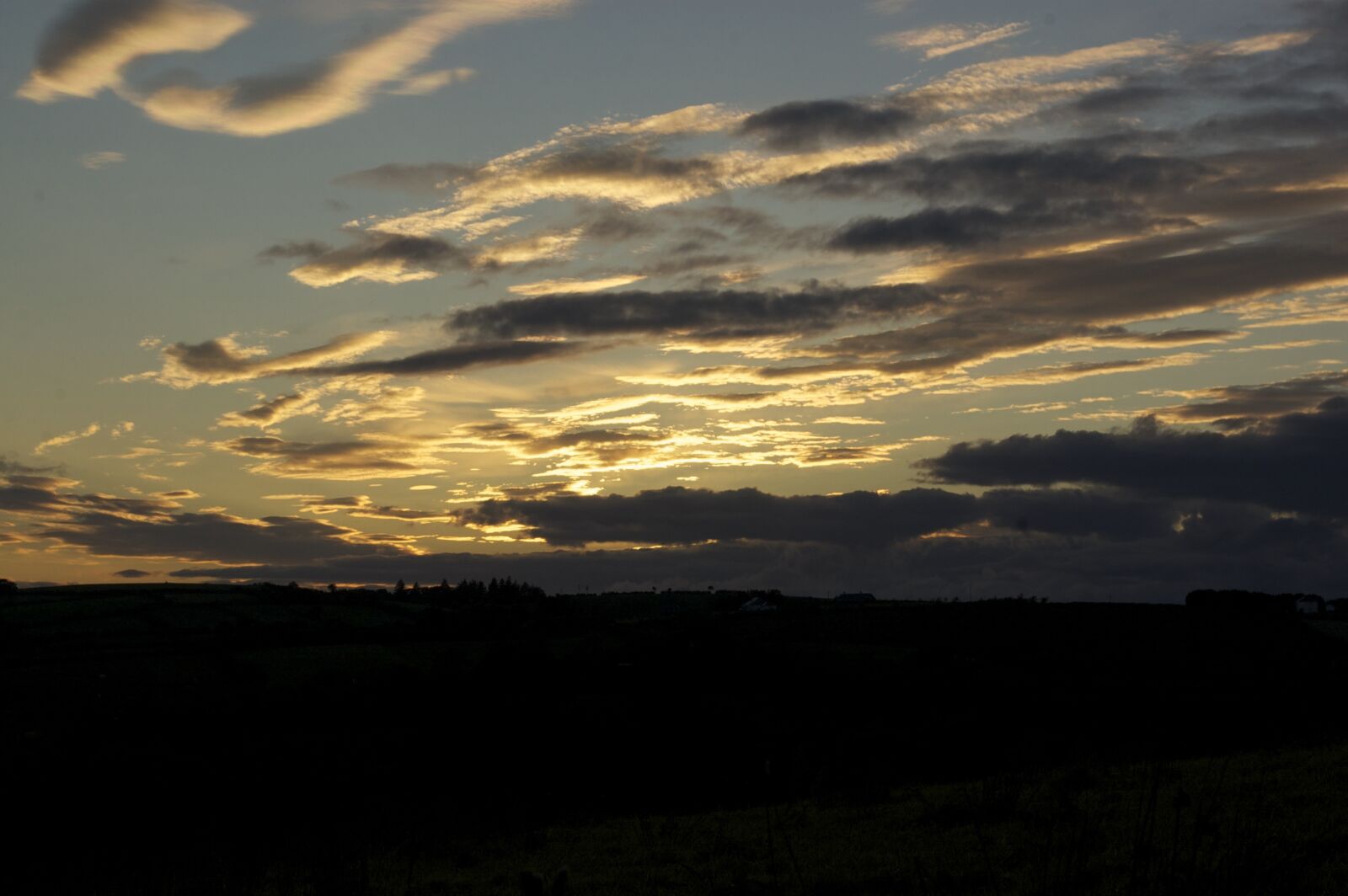 Nikon D50 sample photo. Sunset, clouds, sky photography