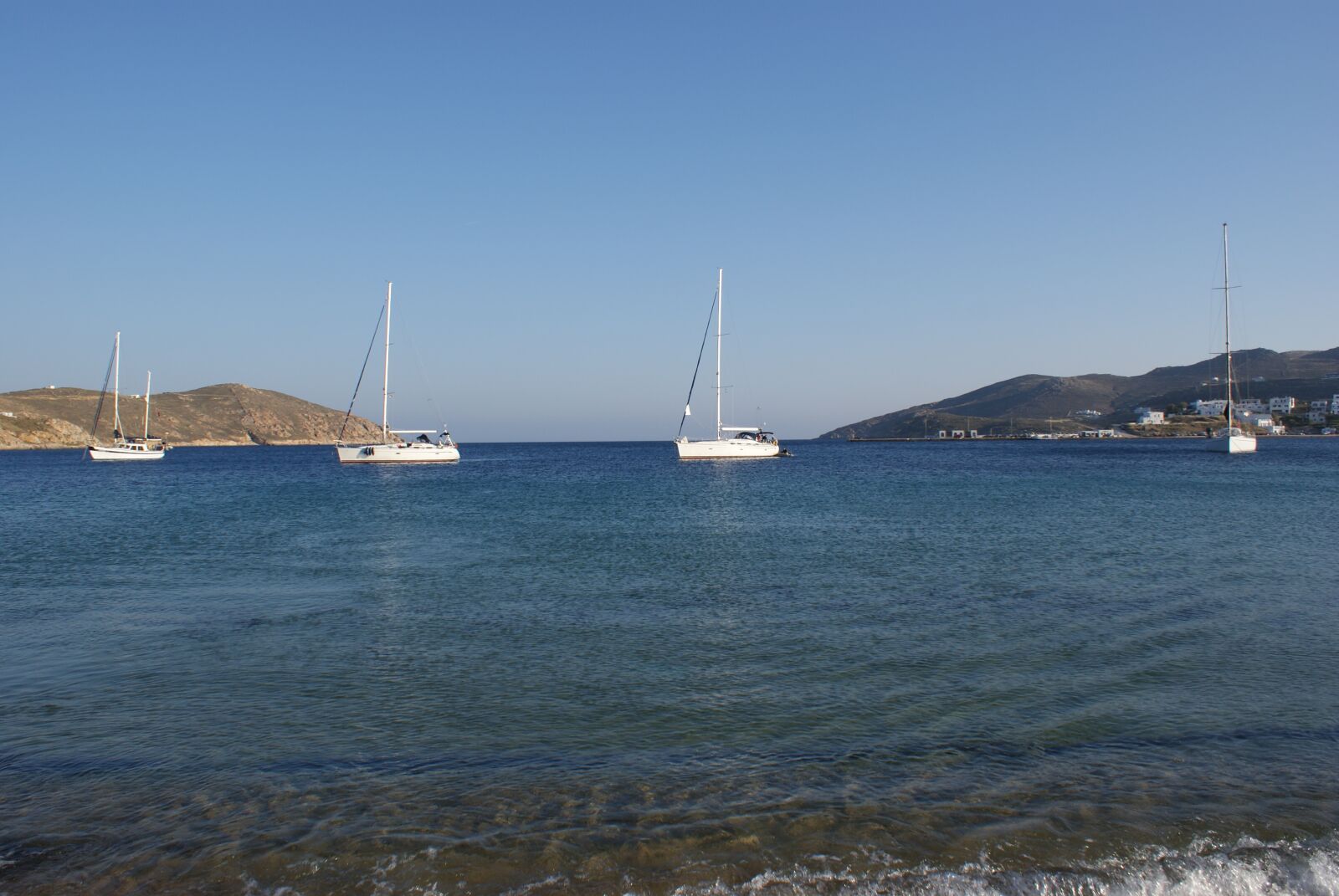 Sony Alpha DSLR-A200 sample photo. Sailing yacht, greece, mediterranean photography