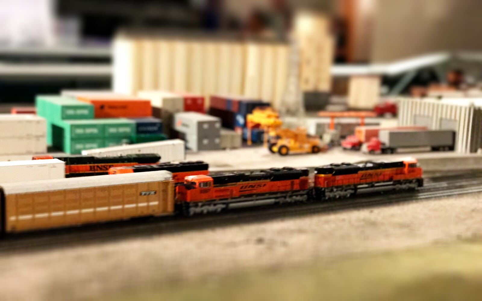 Apple iPhone 7 Plus sample photo. Miniature, toy, train photography