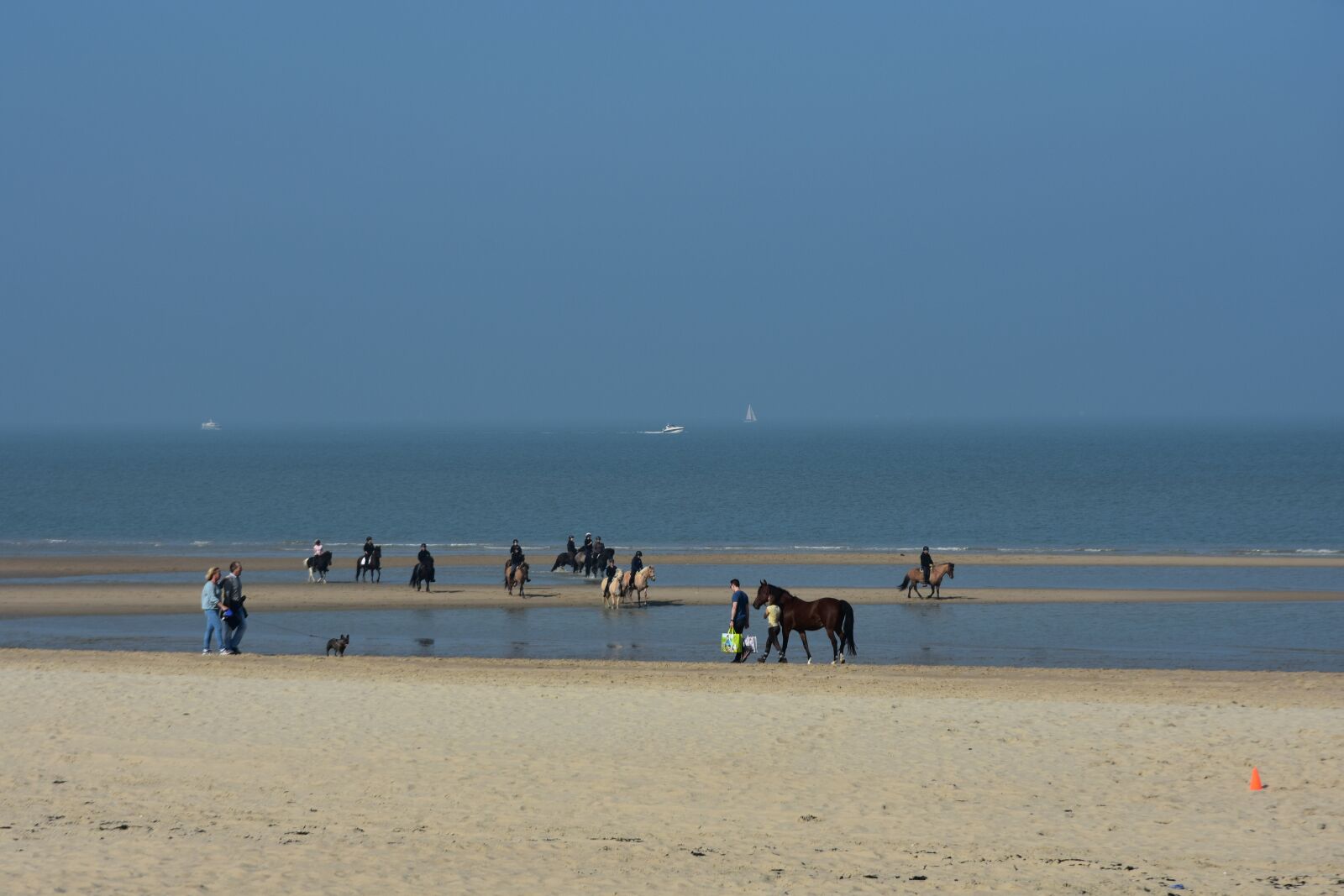 Nikon D3400 sample photo. Beach, reiter, north sea photography