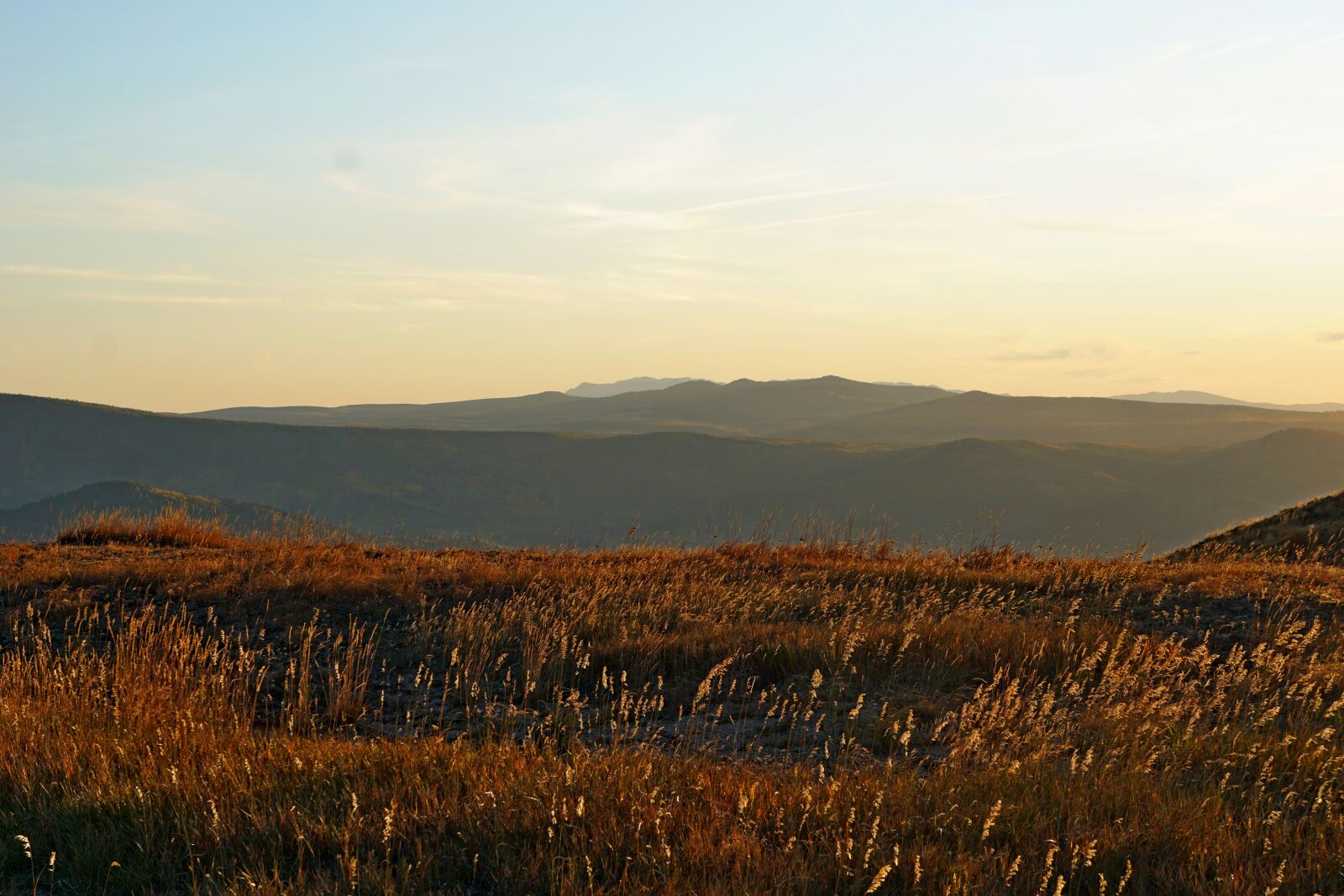 Sony a6000 + Sony E 18-55mm F3.5-5.6 OSS sample photo. Mountains, meadow, grass photography