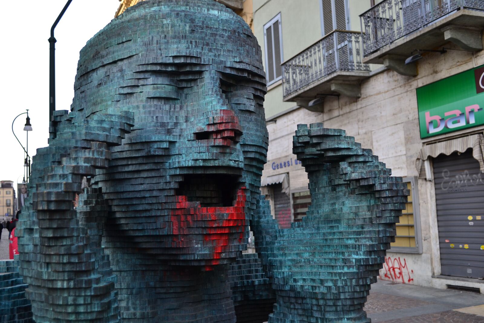 Nikon D3100 sample photo. Torino, monument, university photography
