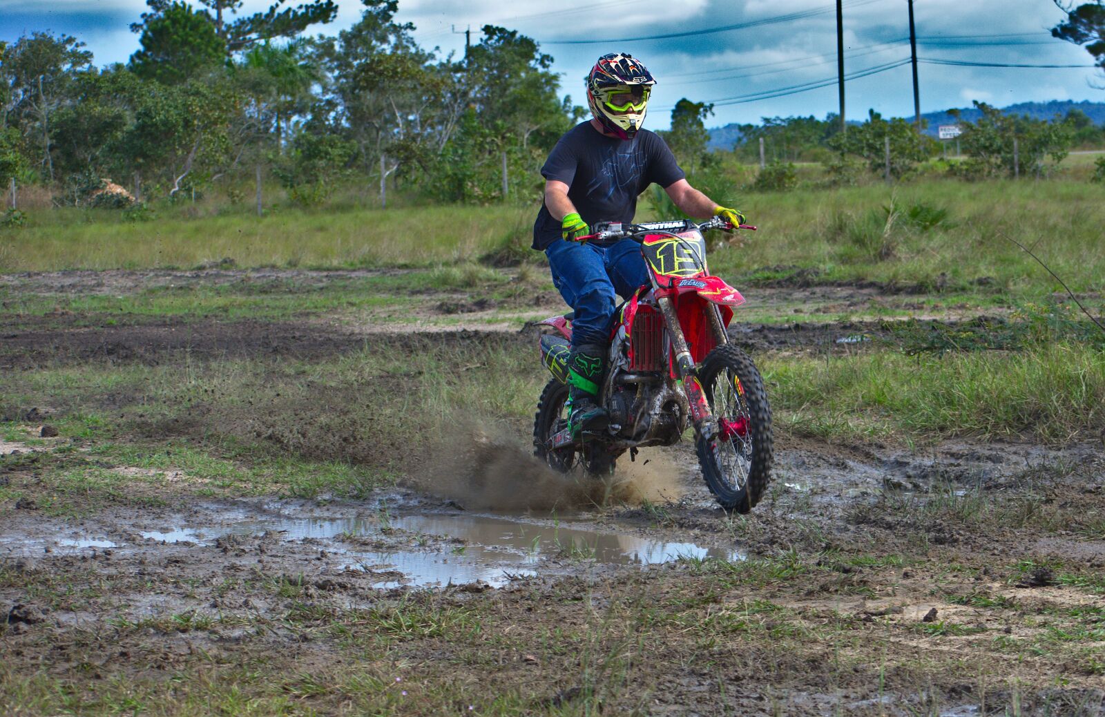 Nikon D7200 sample photo. Wheel, motocross, hurry photography