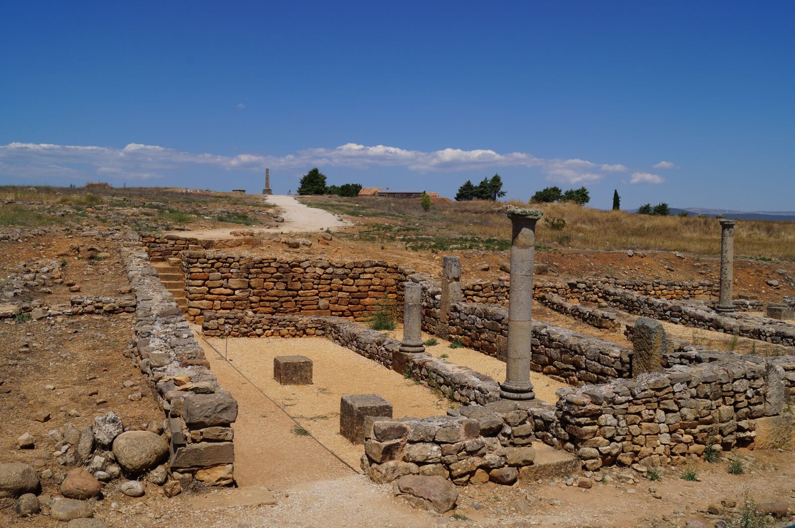 Sony SLT-A37 sample photo. Numancia, roman remains, archeology photography