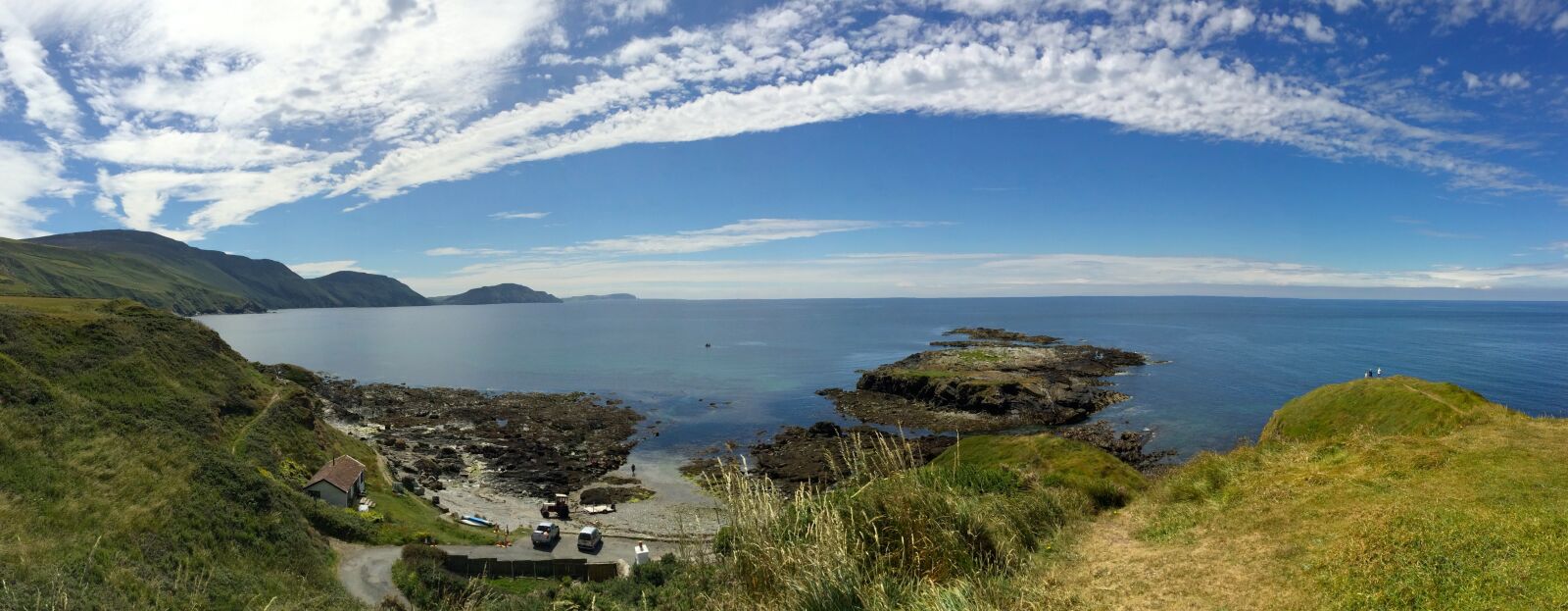 iPhone 5s back camera 4.12mm f/2.2 sample photo. Niarbyl, isle of man photography