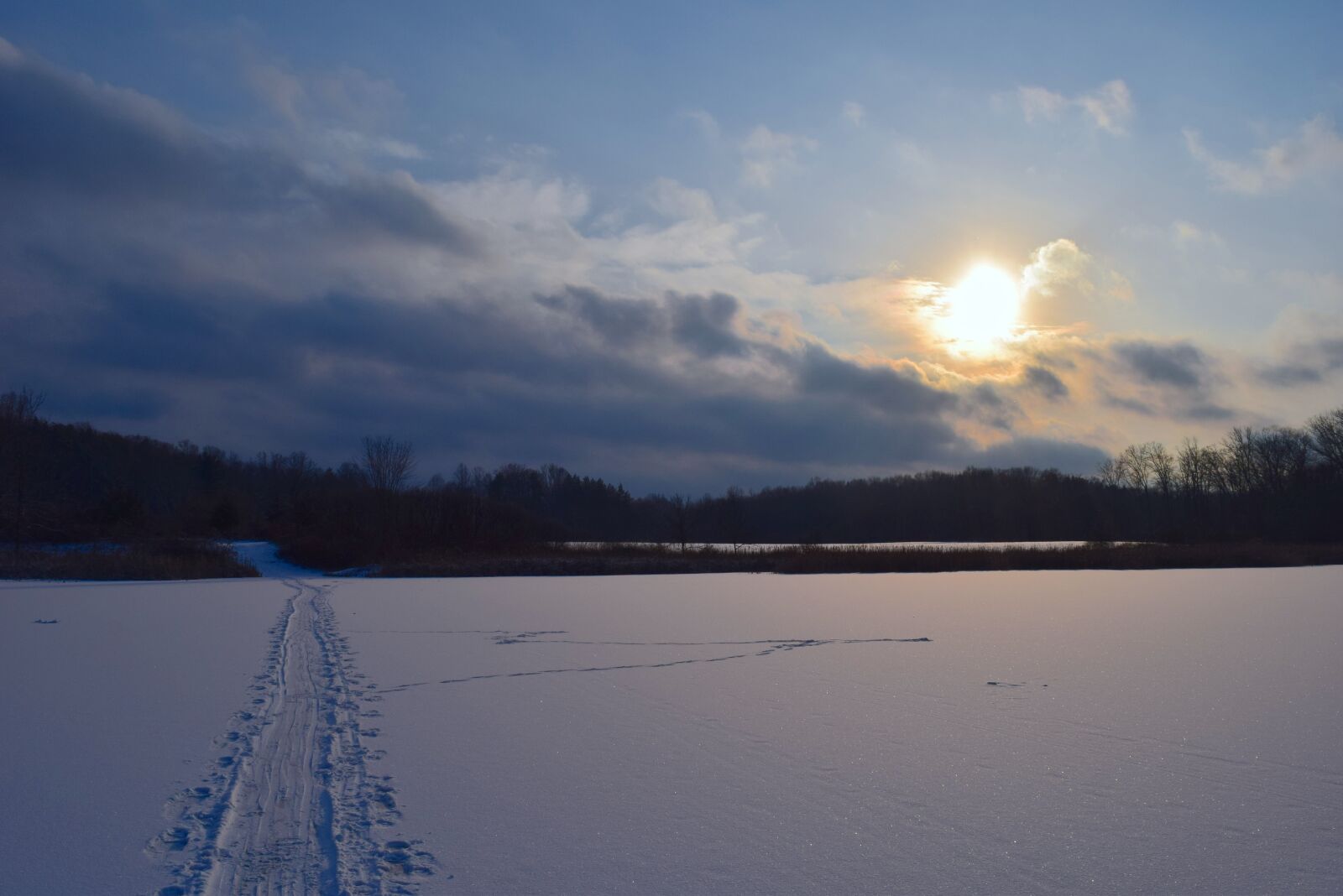 Nikon D3300 sample photo. Snow, landscape, sun photography
