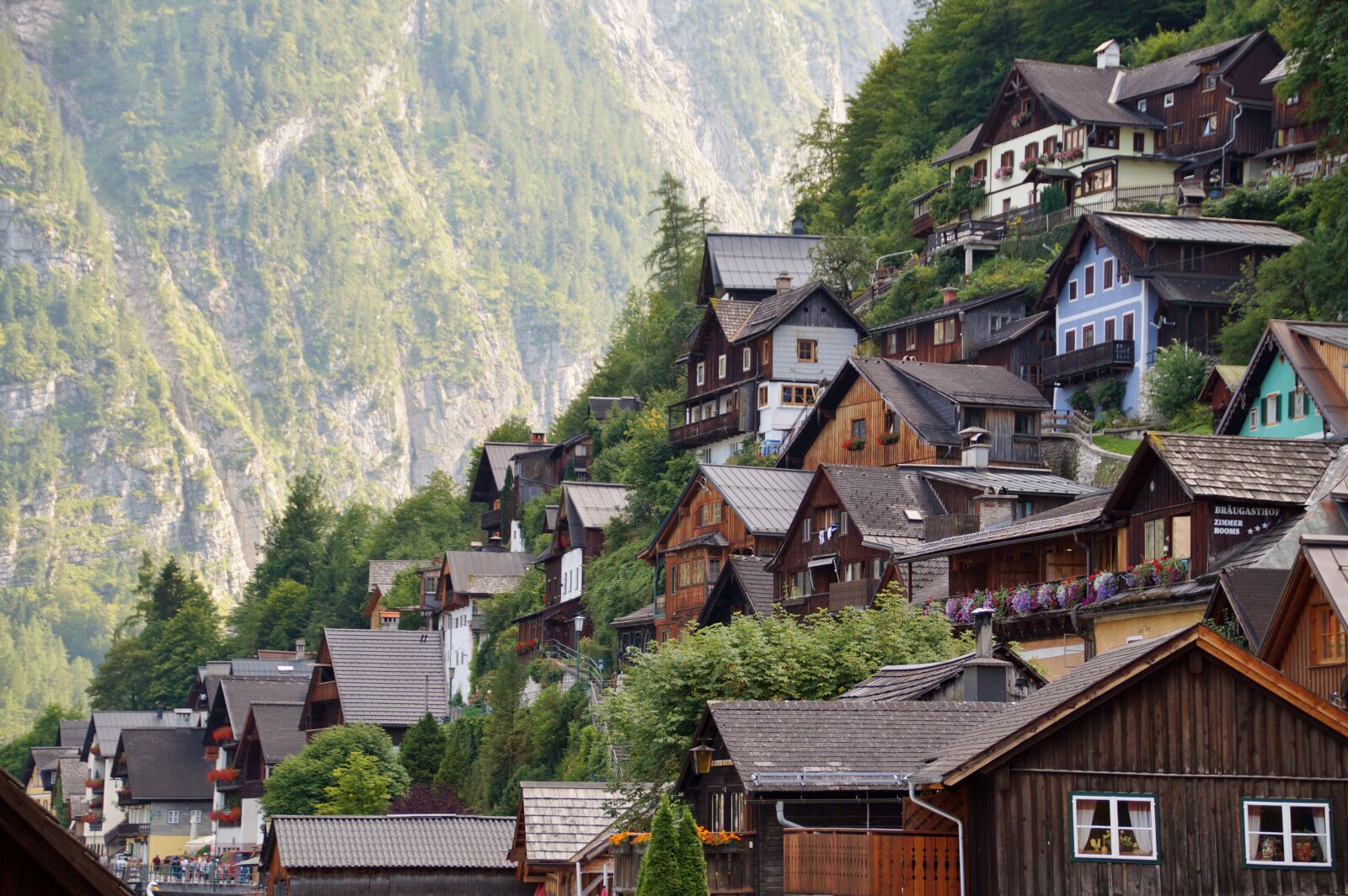 Sony SLT-A58 sample photo. Hallstatt, historical, city photography