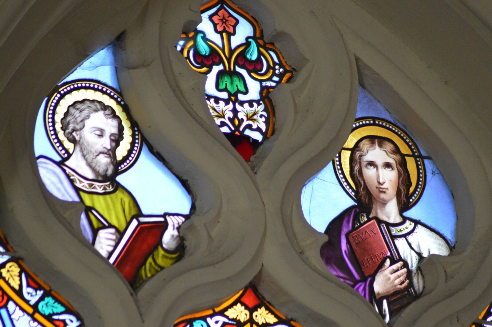 Nikon D3200 sample photo. Stained glass, church, window photography