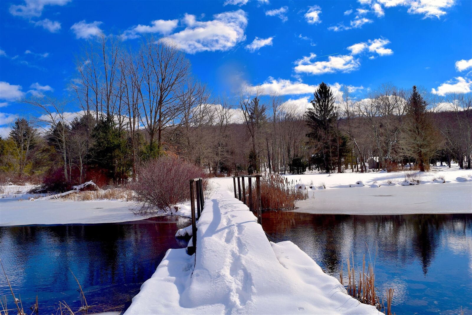 Nikon D3300 sample photo. Winter, lake, ice photography